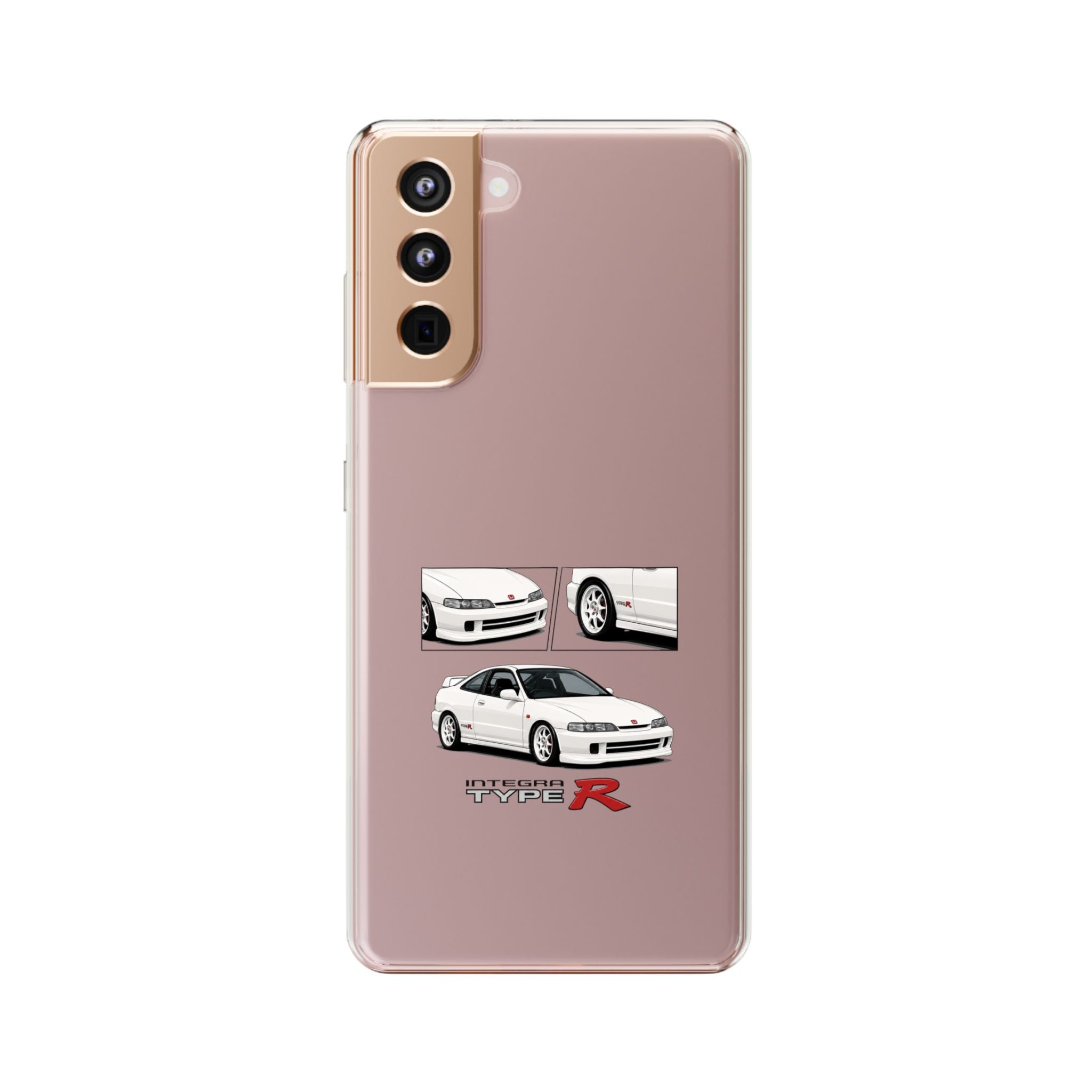 WHITE INTEGRA TYPE R PHONE CASES