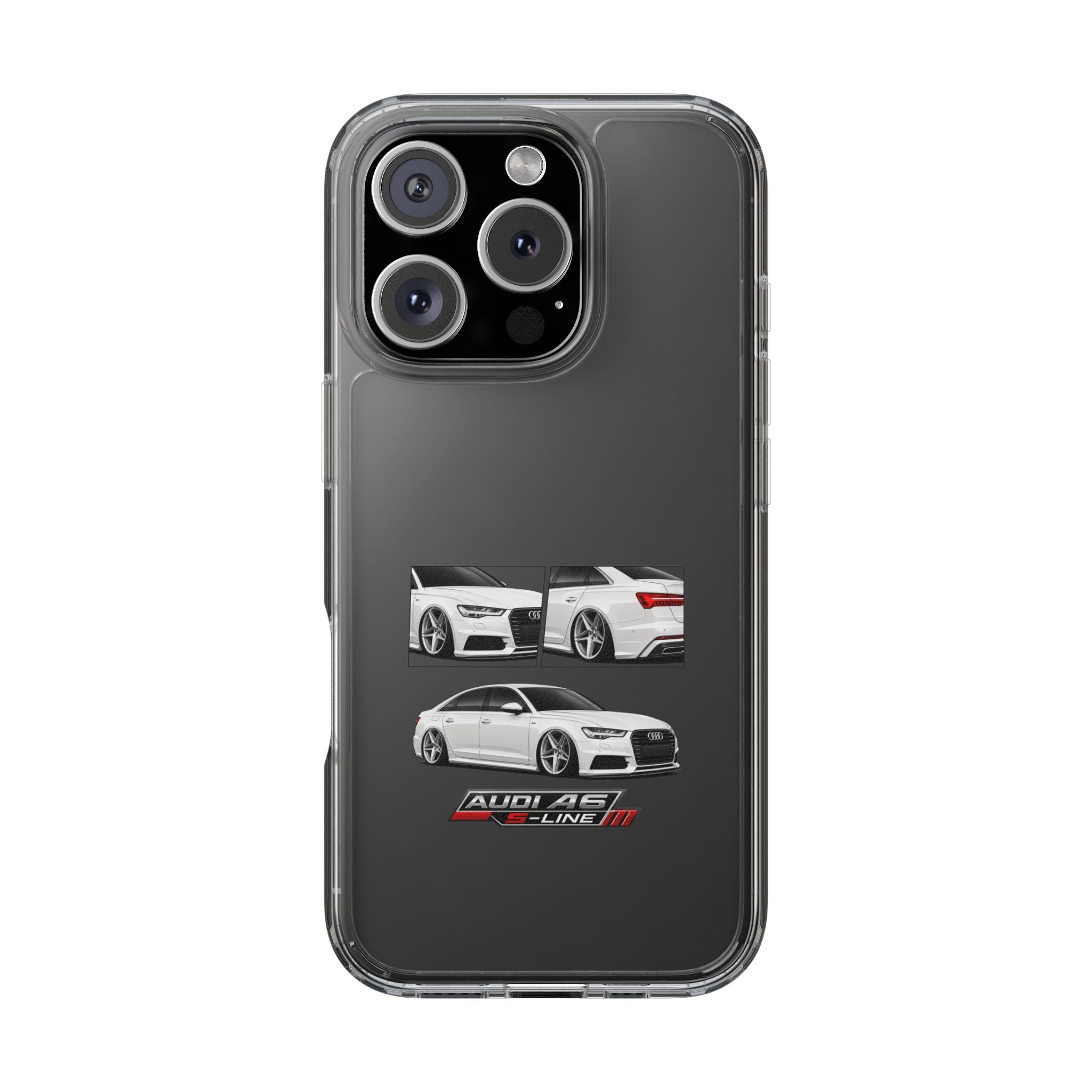 WHITE AUDI A6 PHONE CASES