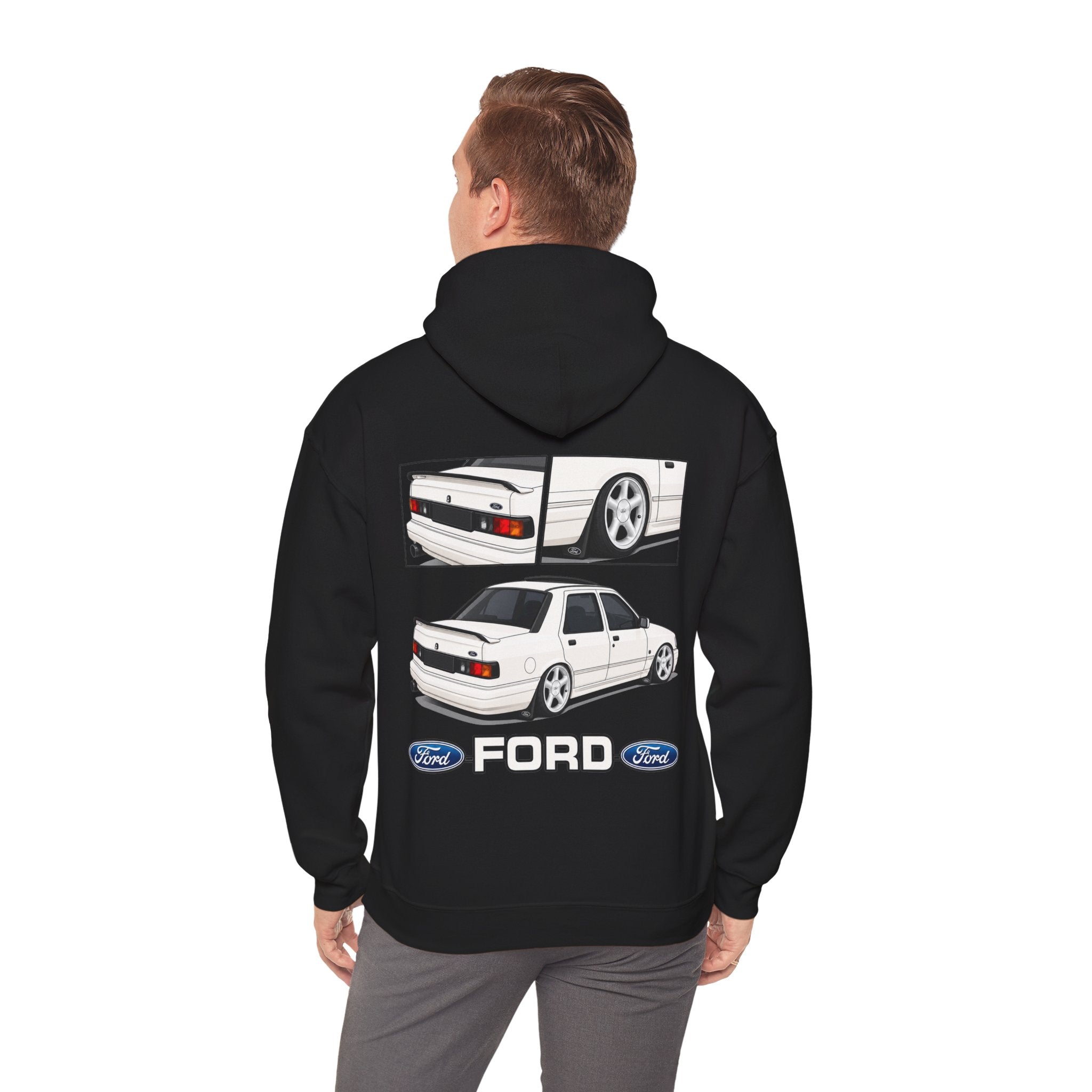 WHITE FORD SIERRA SAPPHIRE JUMPER
