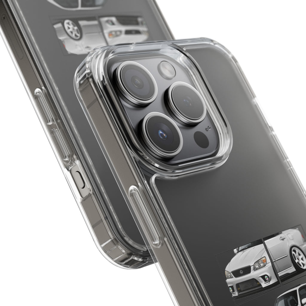 SILVER LEXUS IS200 PHONE CASES