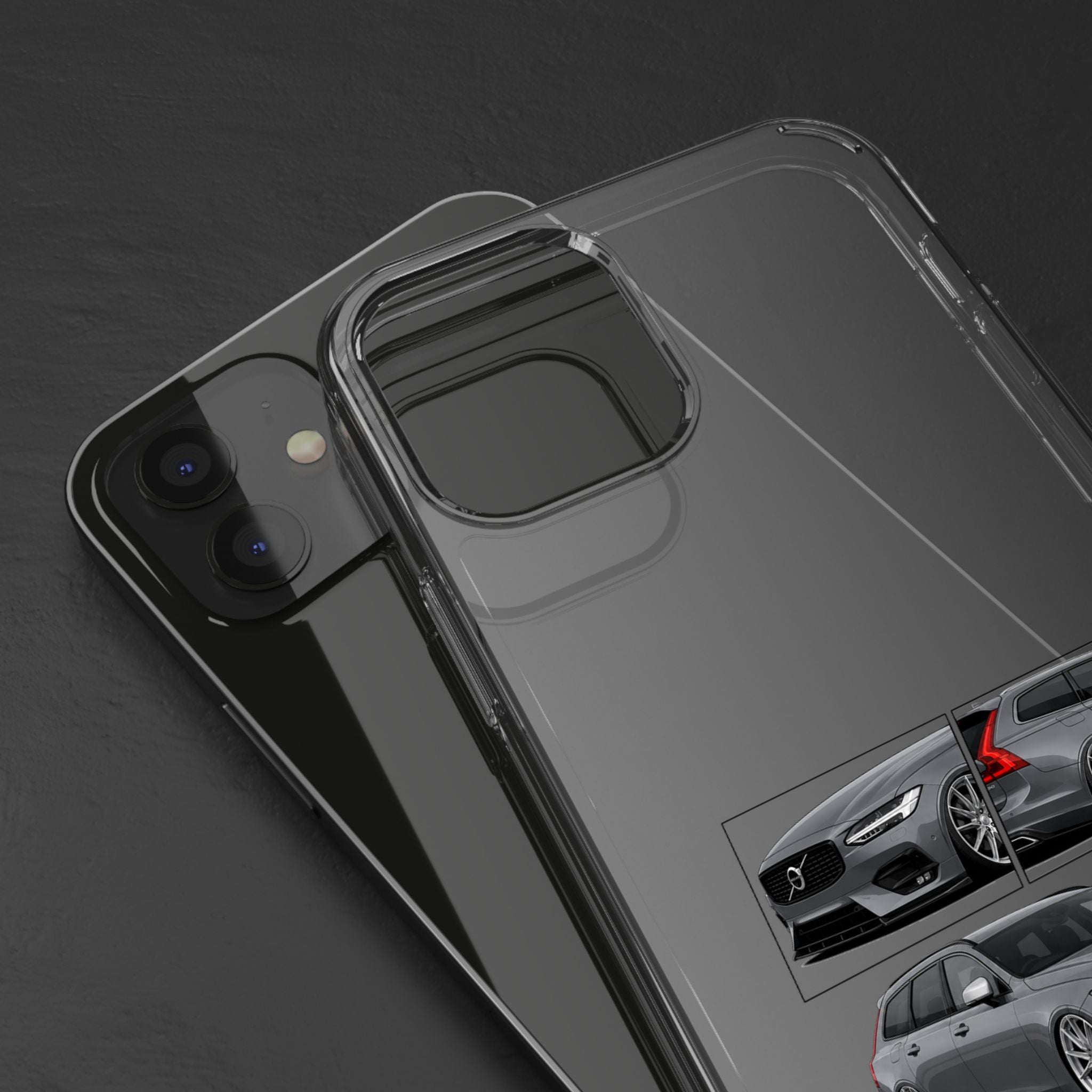 GREY VOLVO V90 PHONE CASES