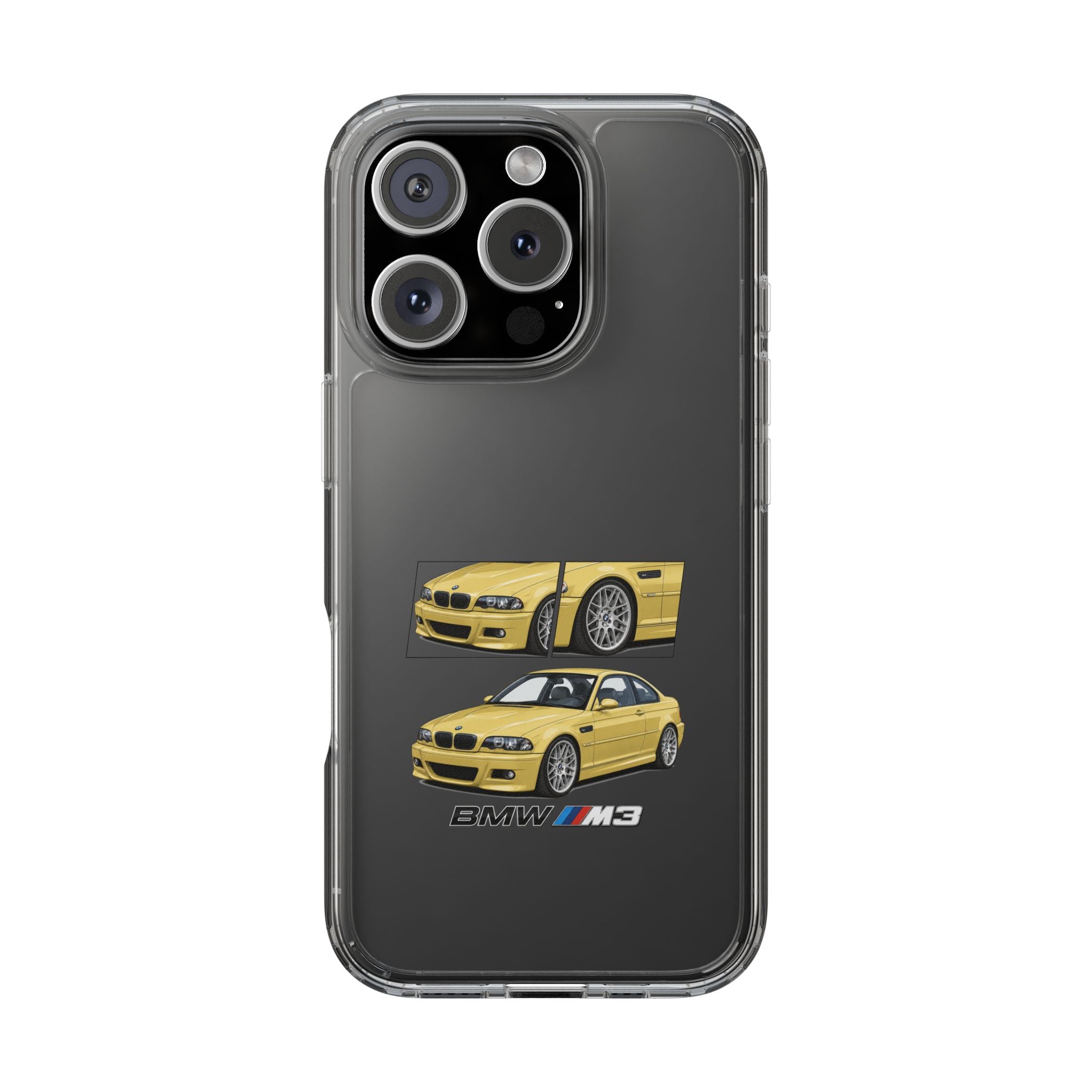 YELLOW BMW E46 PHONE CASES