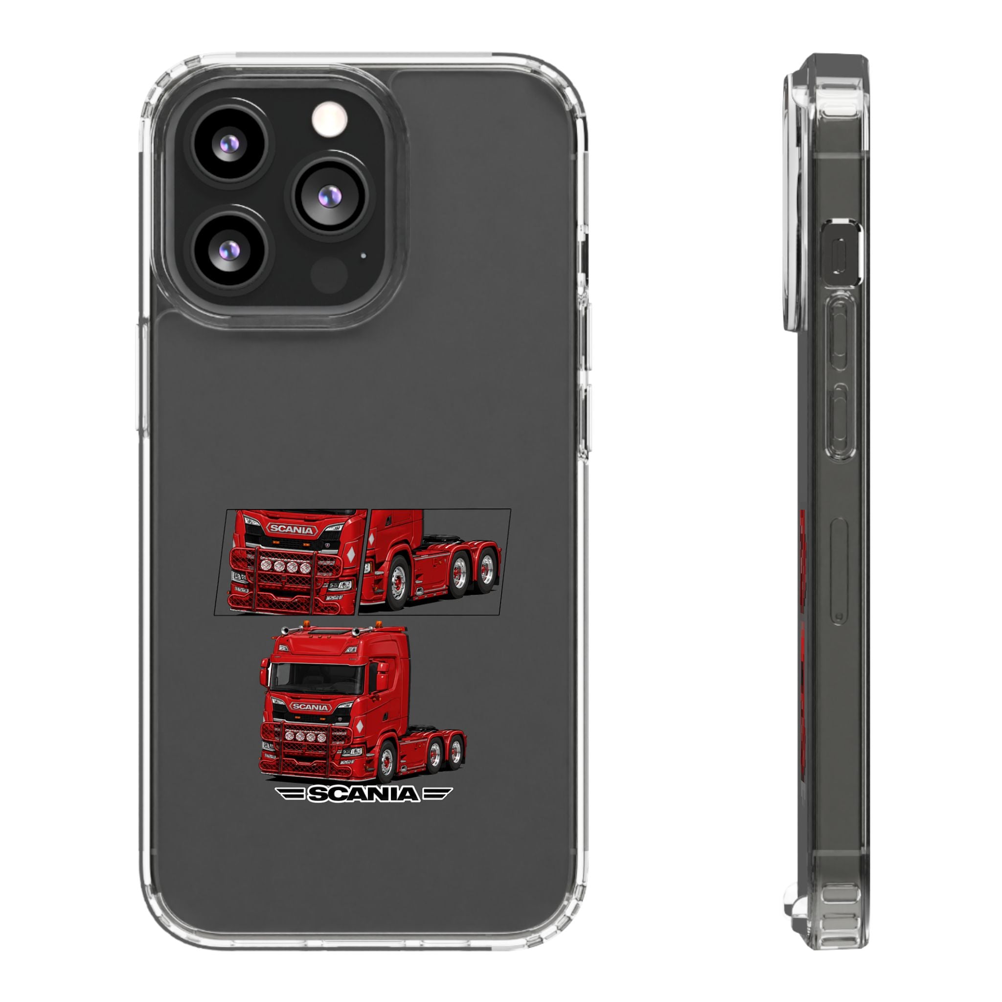 RED SCANIA S-SERIES PHONE CASES