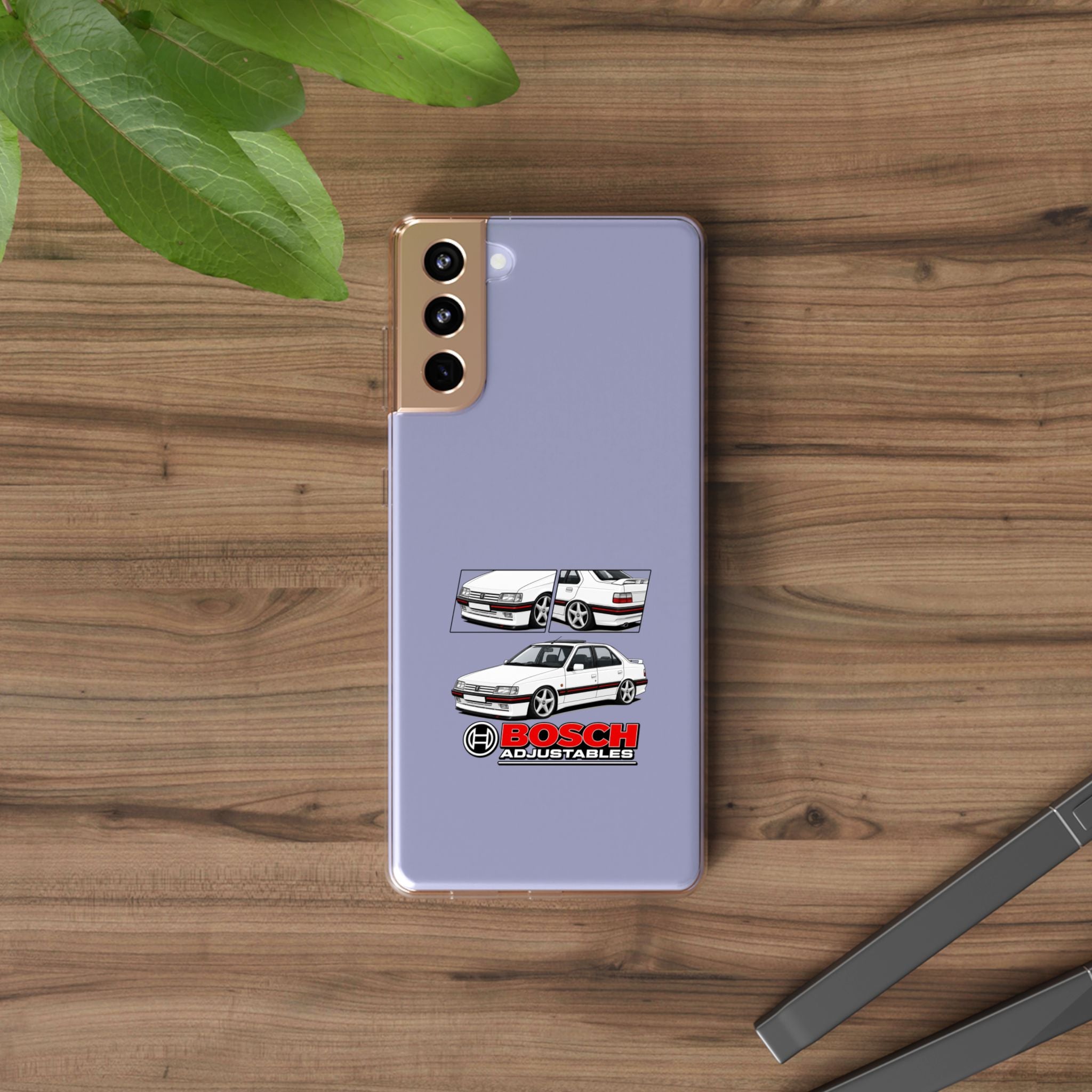 WHITE 405 D-TURBO PHONE CASES