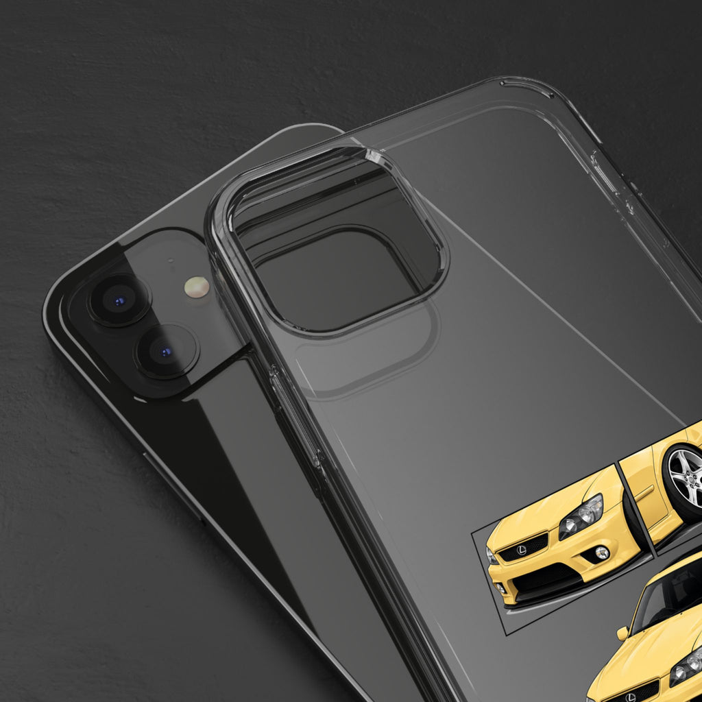 YELLOW LEXUS IS200 PHONE CASES