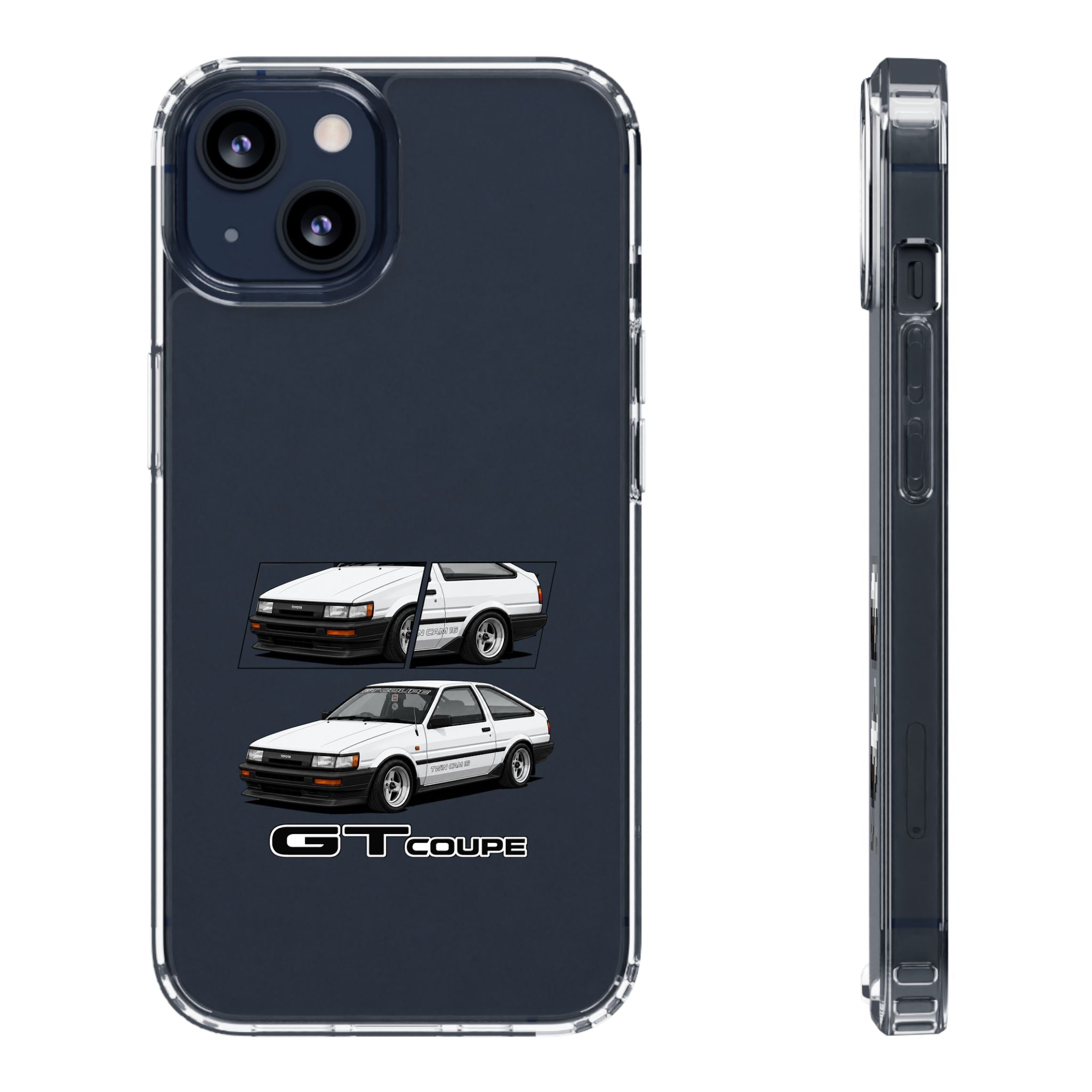 WHITE AE86 TWINCAM PHONE CASES
