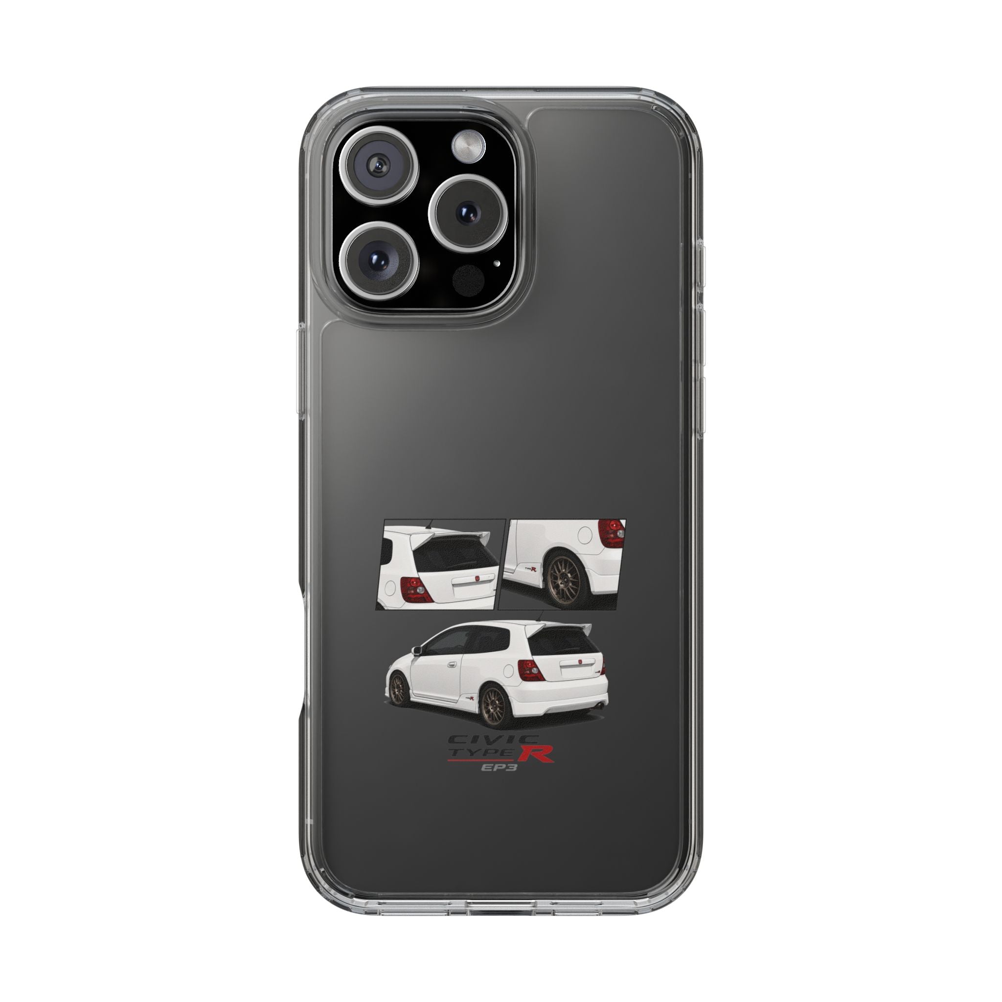 WHITE EP3 TYPE R PHONE CASES