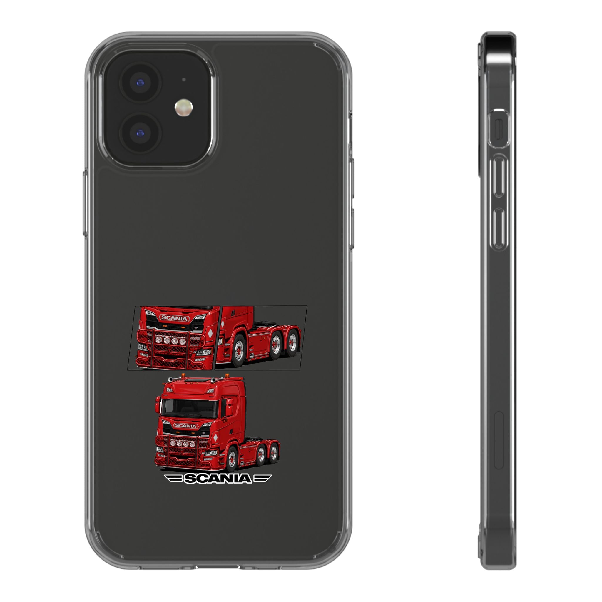 RED SCANIA S-SERIES PHONE CASES