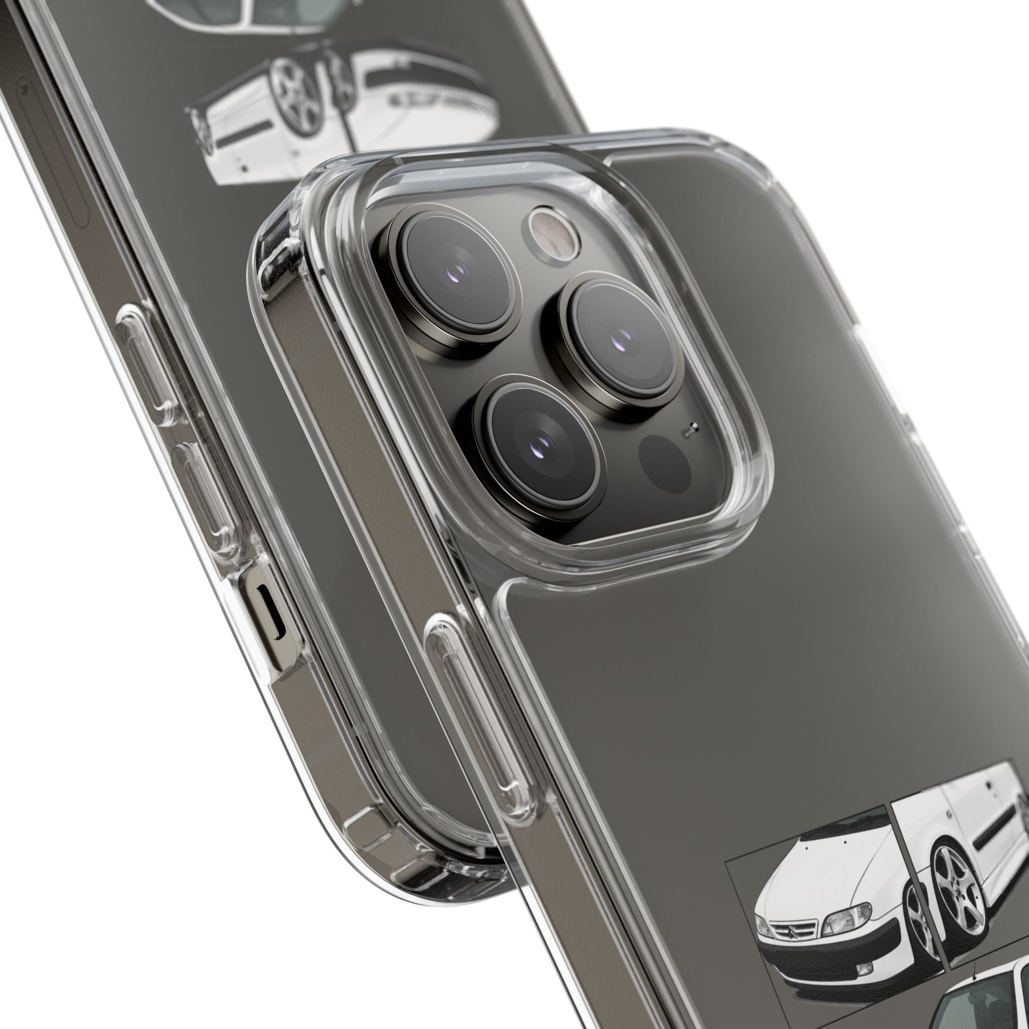 WHITE CITREON XSARA PHONE CASES
