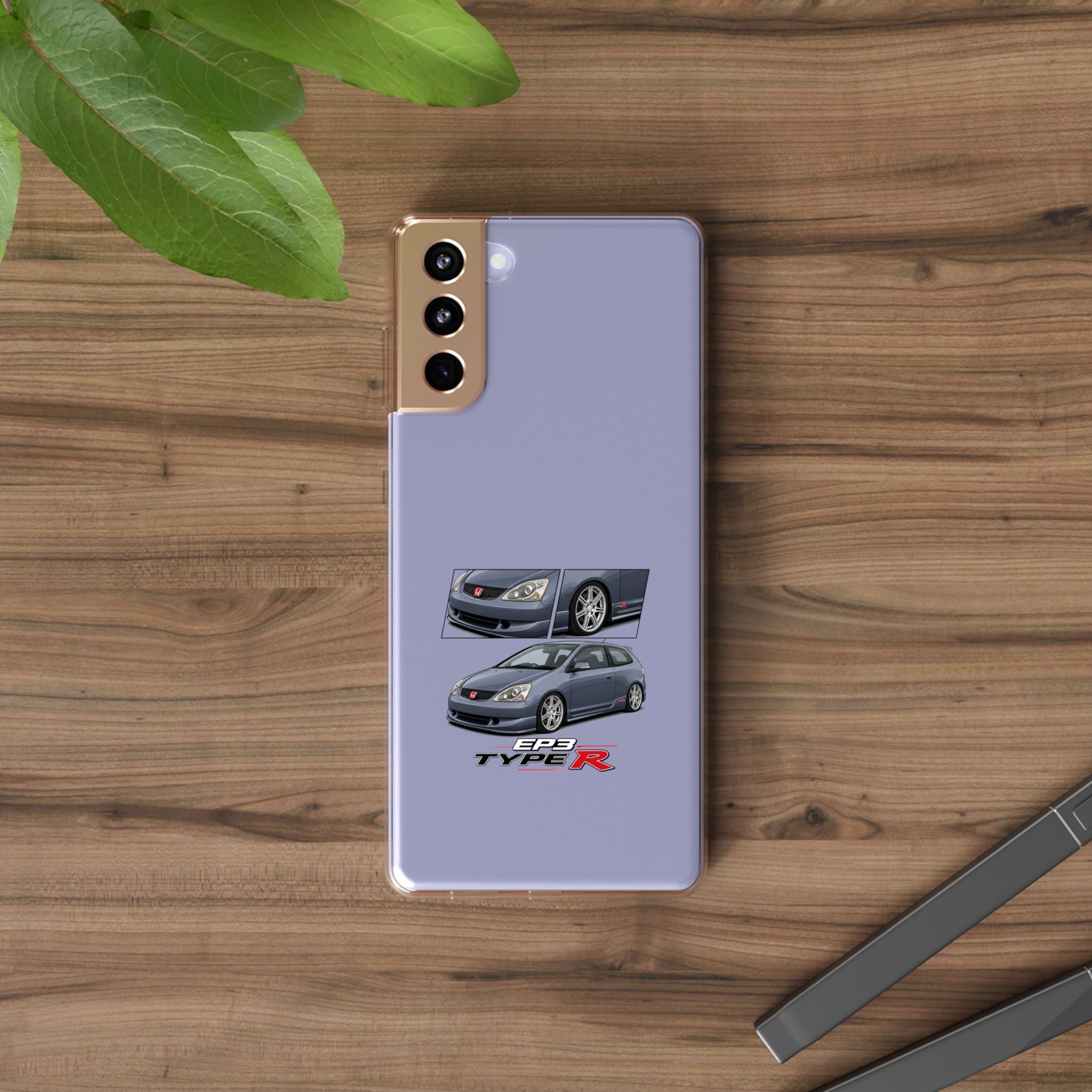 COSMIC GREY CIVIC TYPE R PHONE CASES