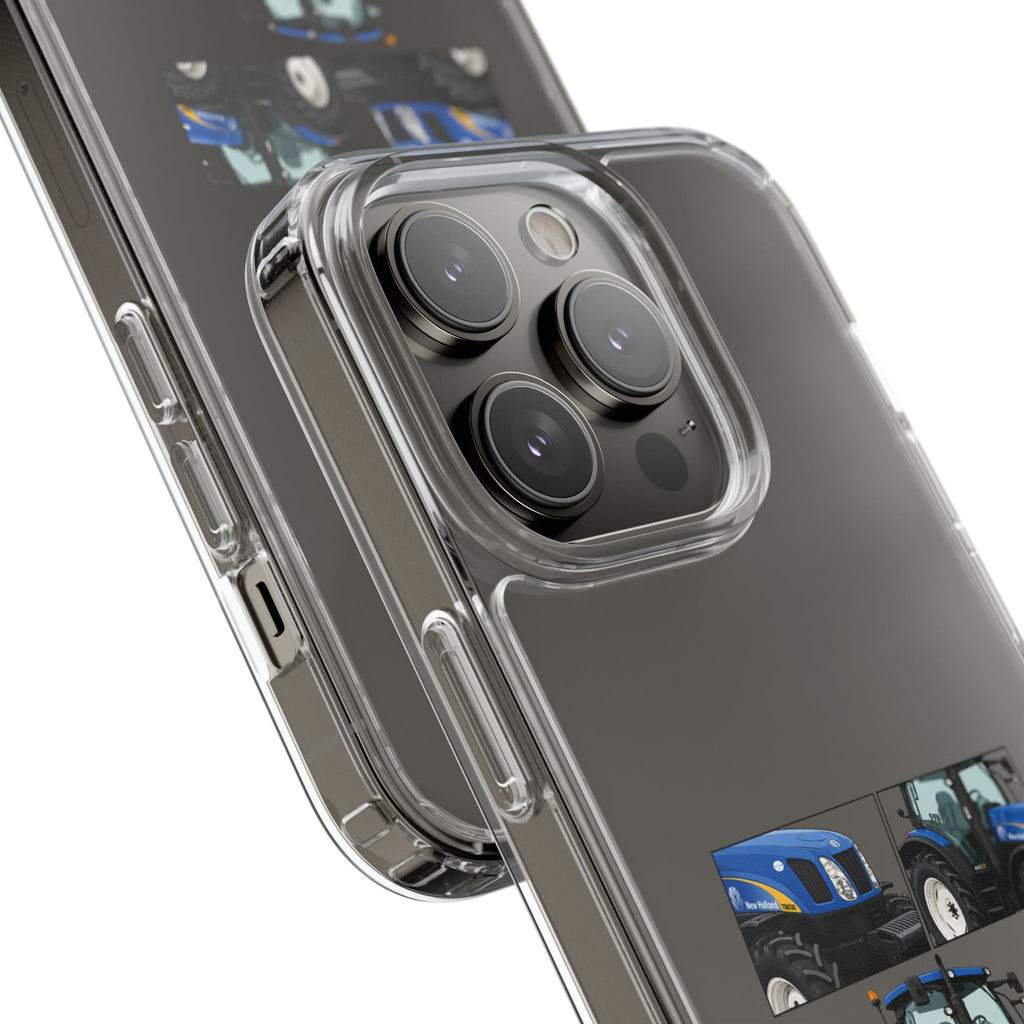 BLUE NEW HOLLAND T6030 PHONE CASES