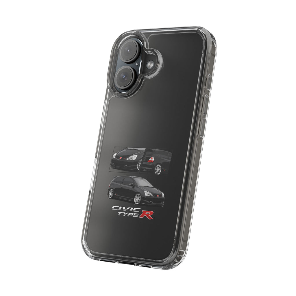 BLACK EP3 TYPE R PHONE CASES