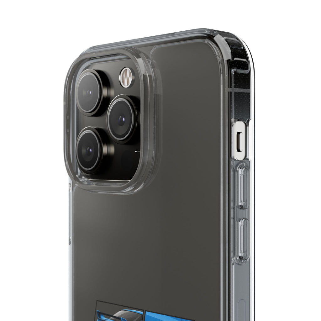 BLUE SKYLINE R33 PHONE CASE