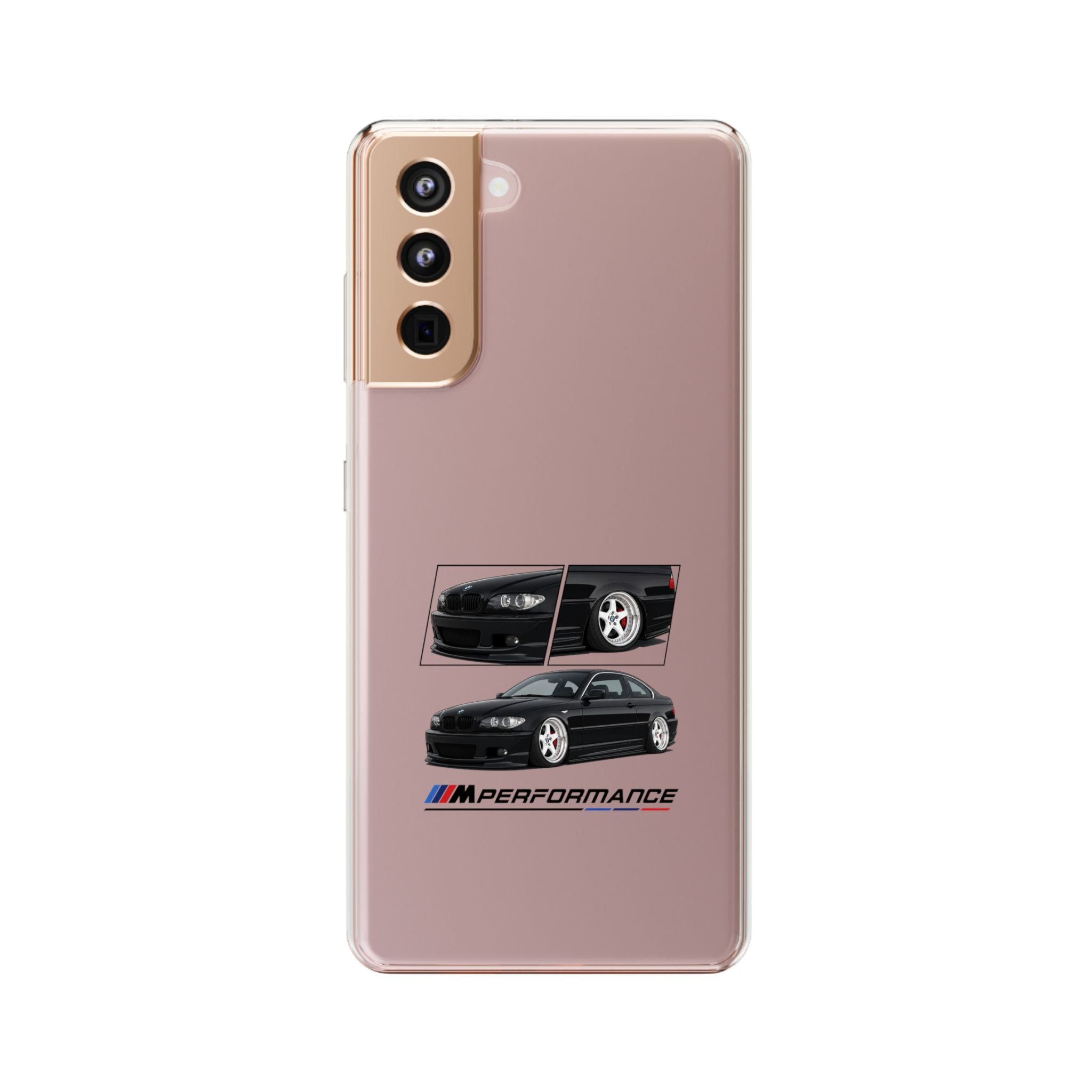 BLACK BMW E46 PHONE CASES