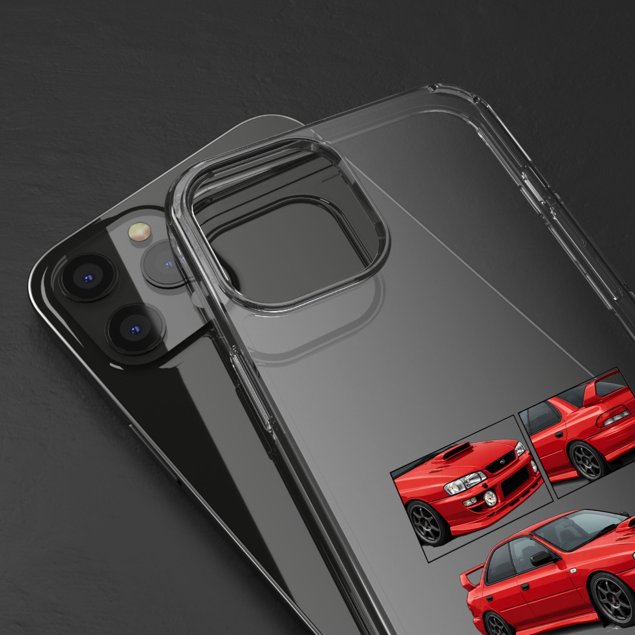 RED IMPREZA GC8 PHONE CASES