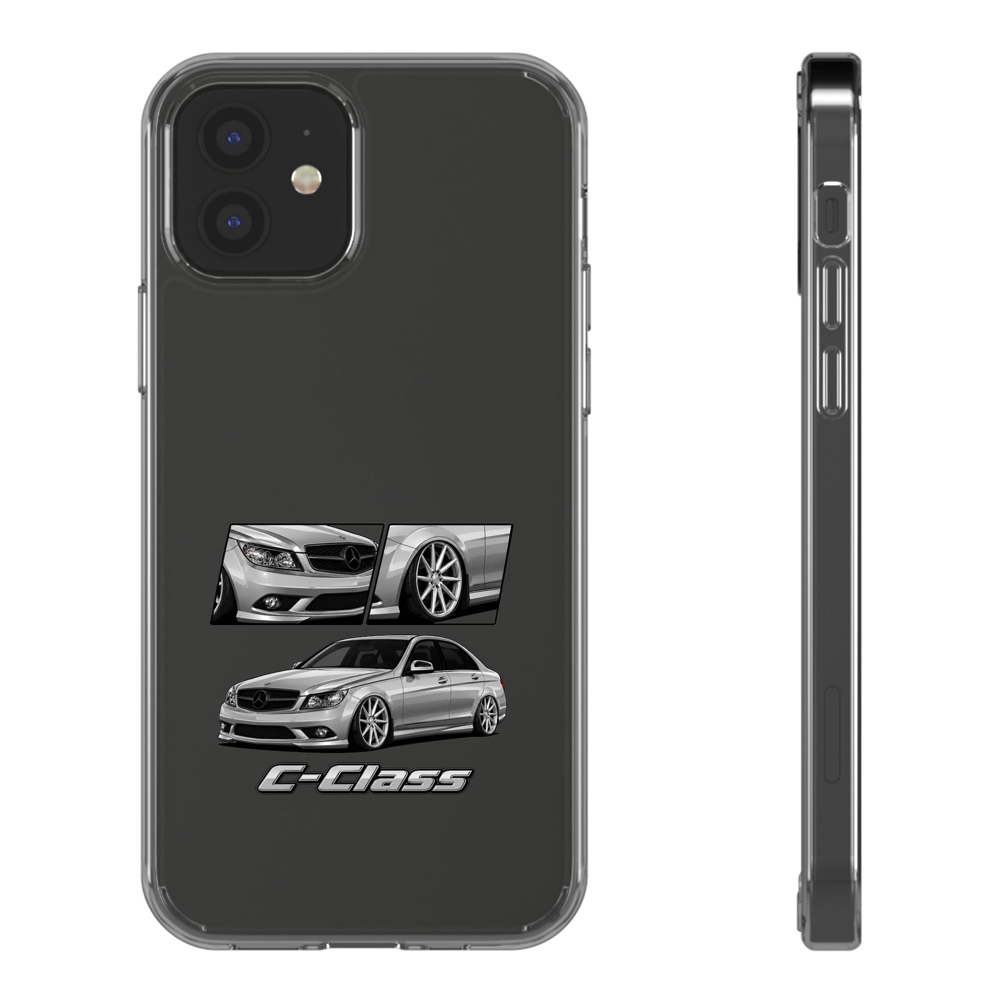 SILVER C-CLASS PHONE CASES