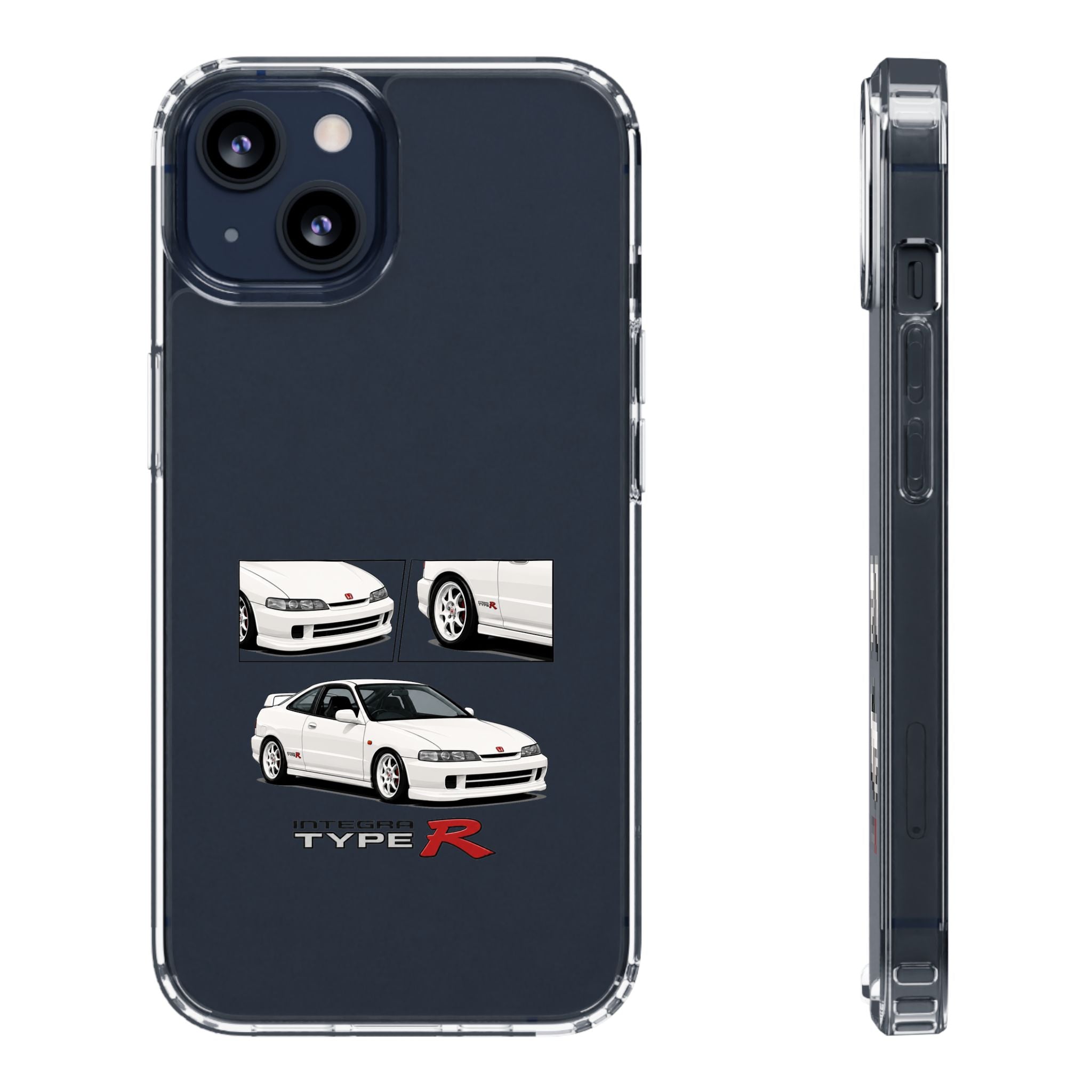 WHITE INTEGRA TYPE R PHONE CASES