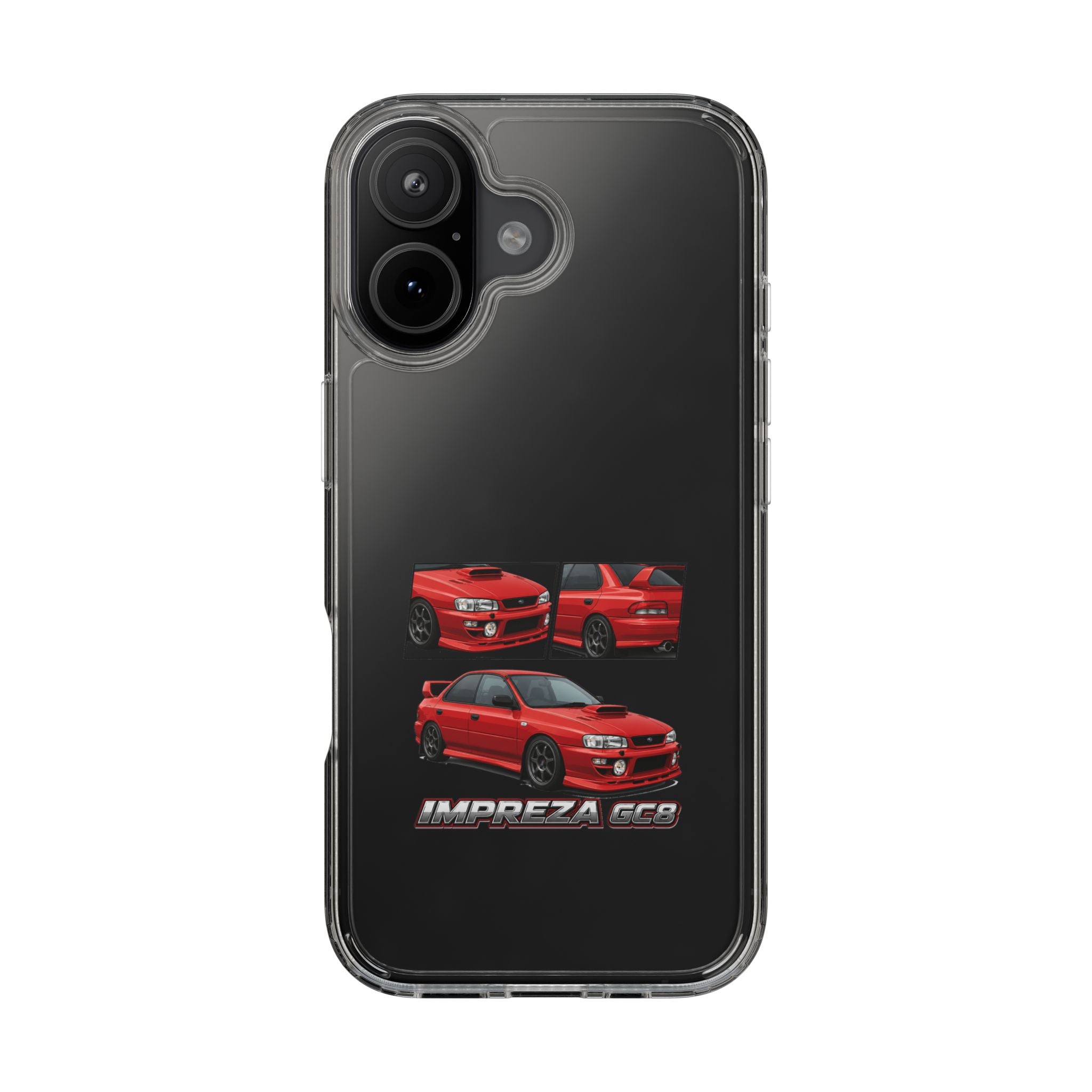 RED IMPREZA GC8 PHONE CASES