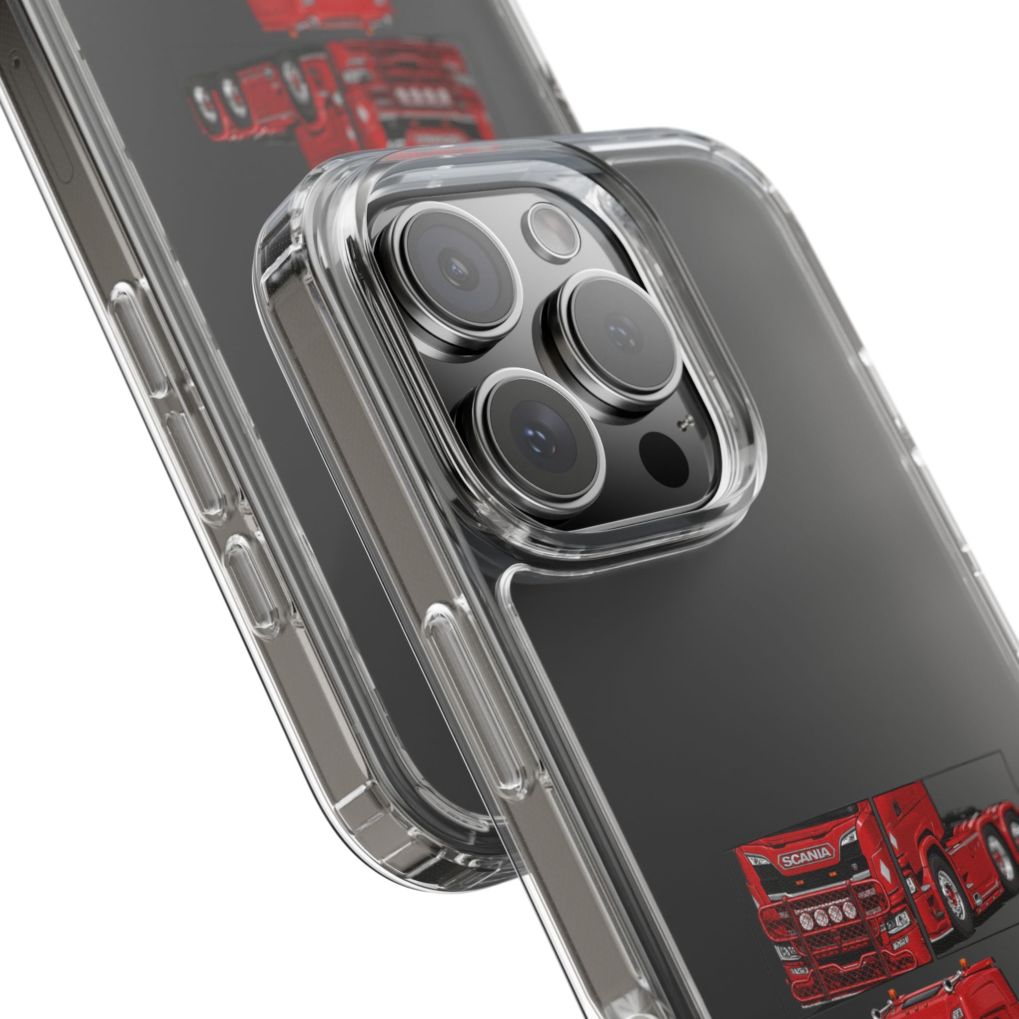 RED SCANIA S-SERIES PHONE CASES