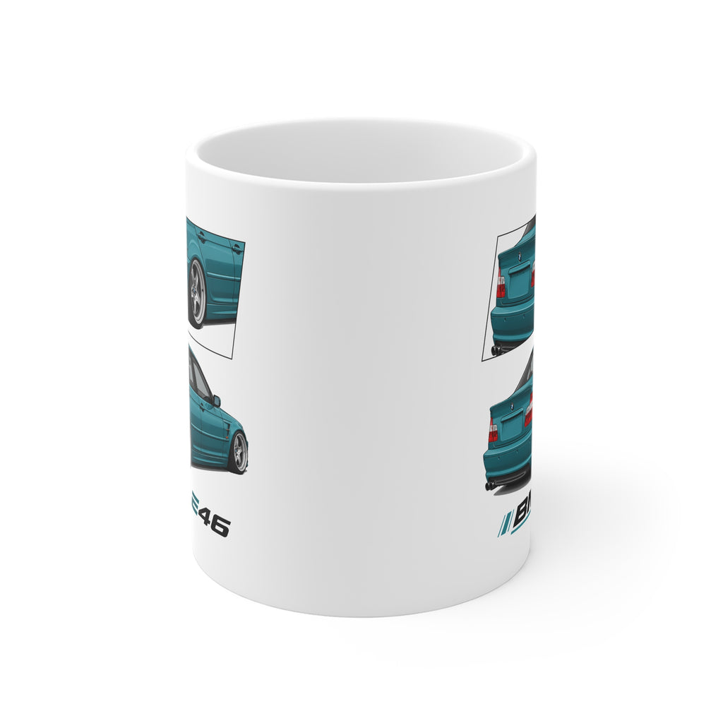 TURQUOISE BMW E46 MUG