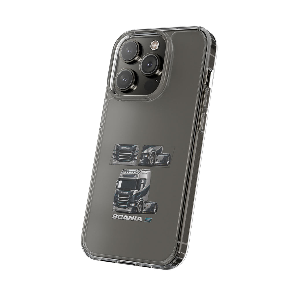 GREY SILVER SCANIA S-SERIES PHONE CASES