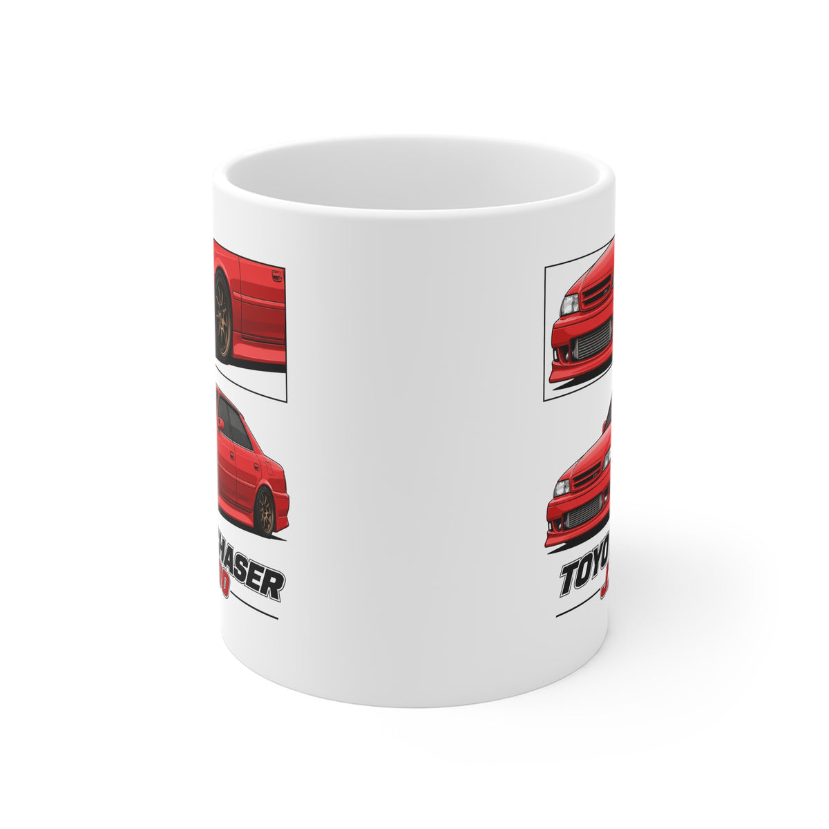RED CHASER JZX100 MUG