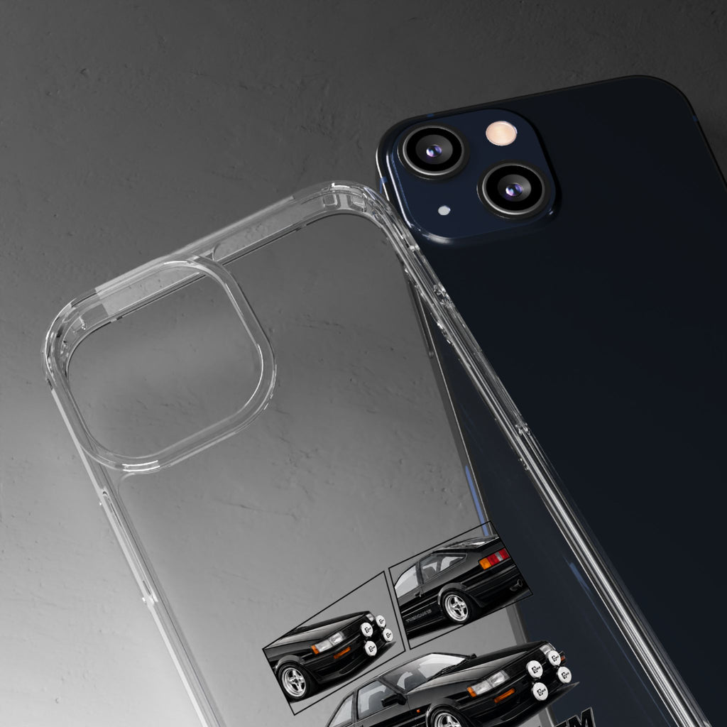 BLACK AE86 TWINCAM PHONE CASES