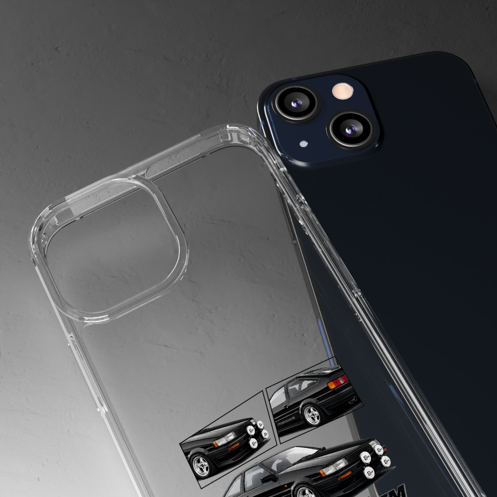 BLACK AE86 TWINCAM PHONE CASES