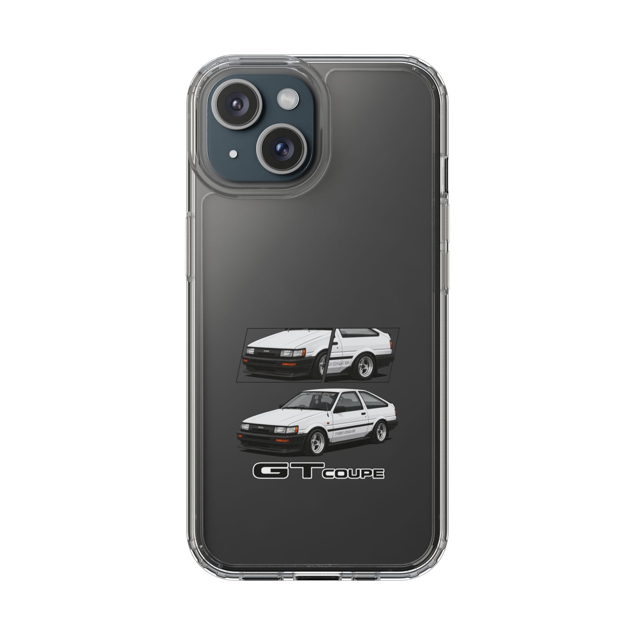 WHITE AE86 TWINCAM PHONE CASES