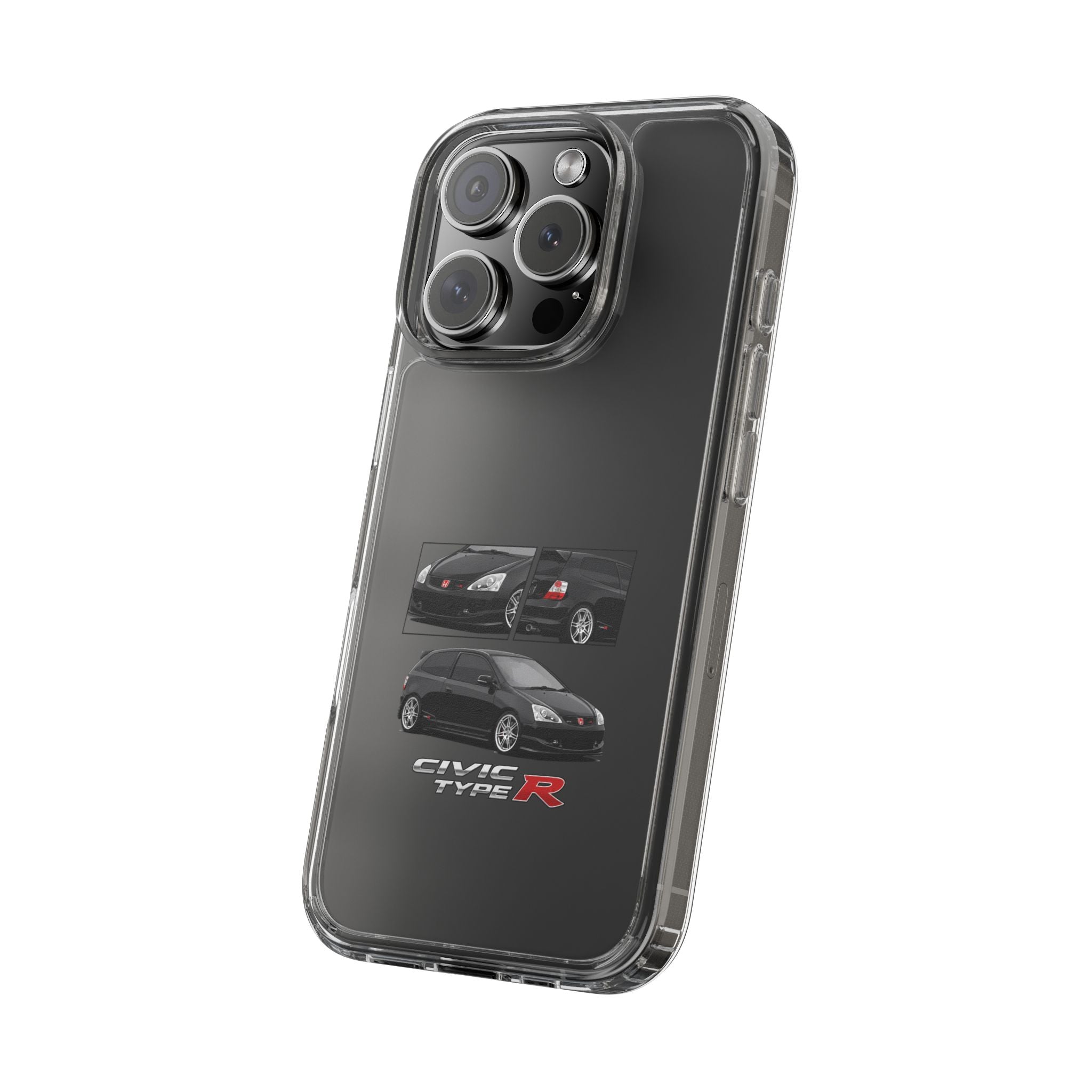 BLACK EP3 TYPE R PHONE CASES
