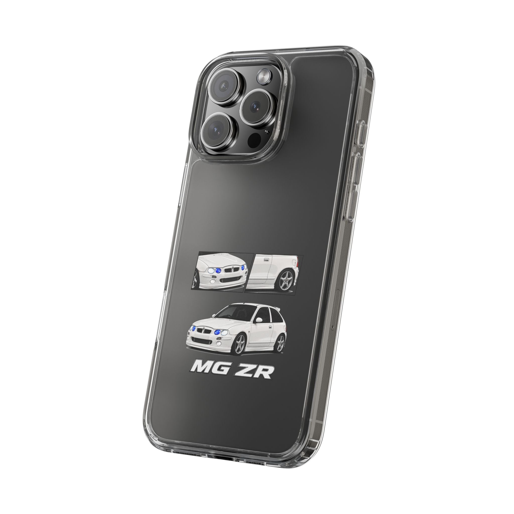WHITE MG ZR PHONE CASES