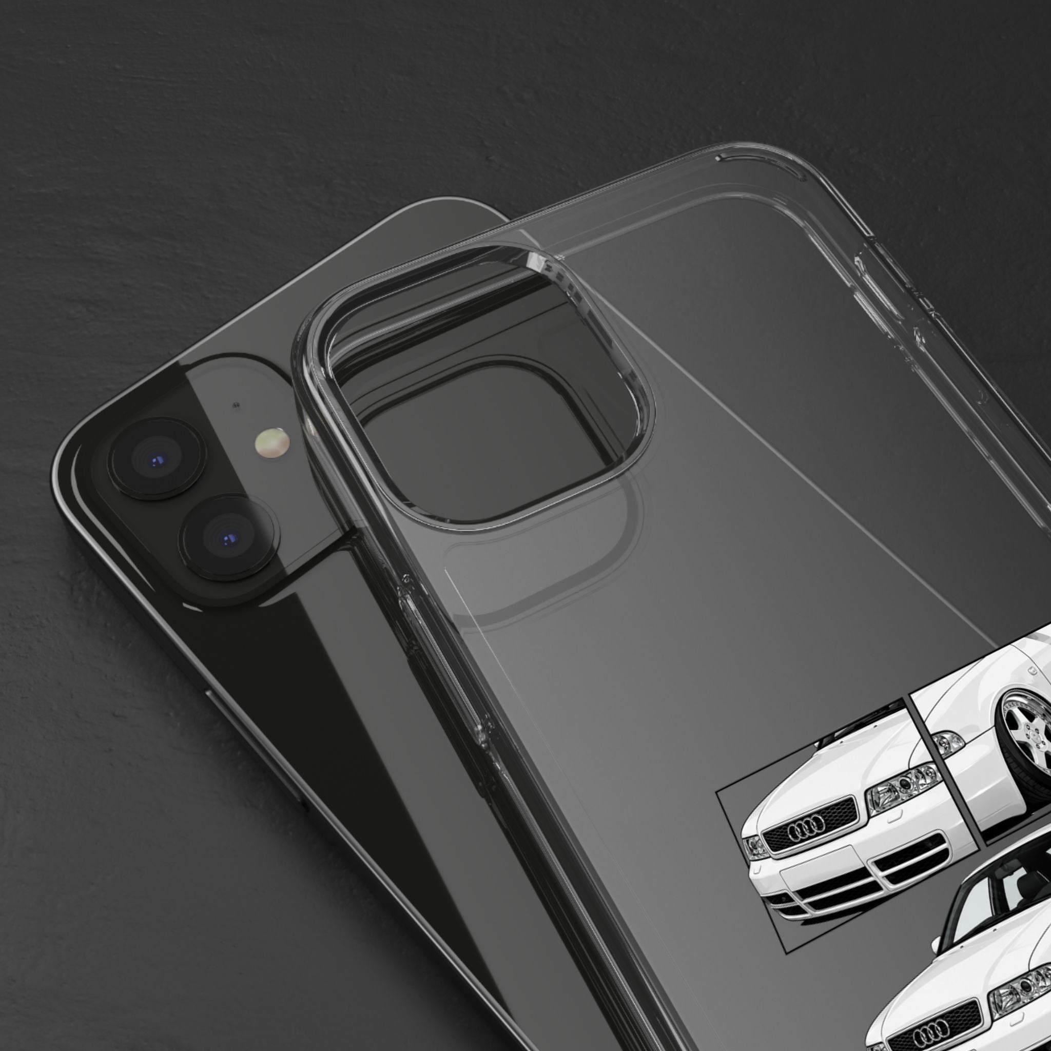 WHITE AUDI A4 B5 PHONE CASES