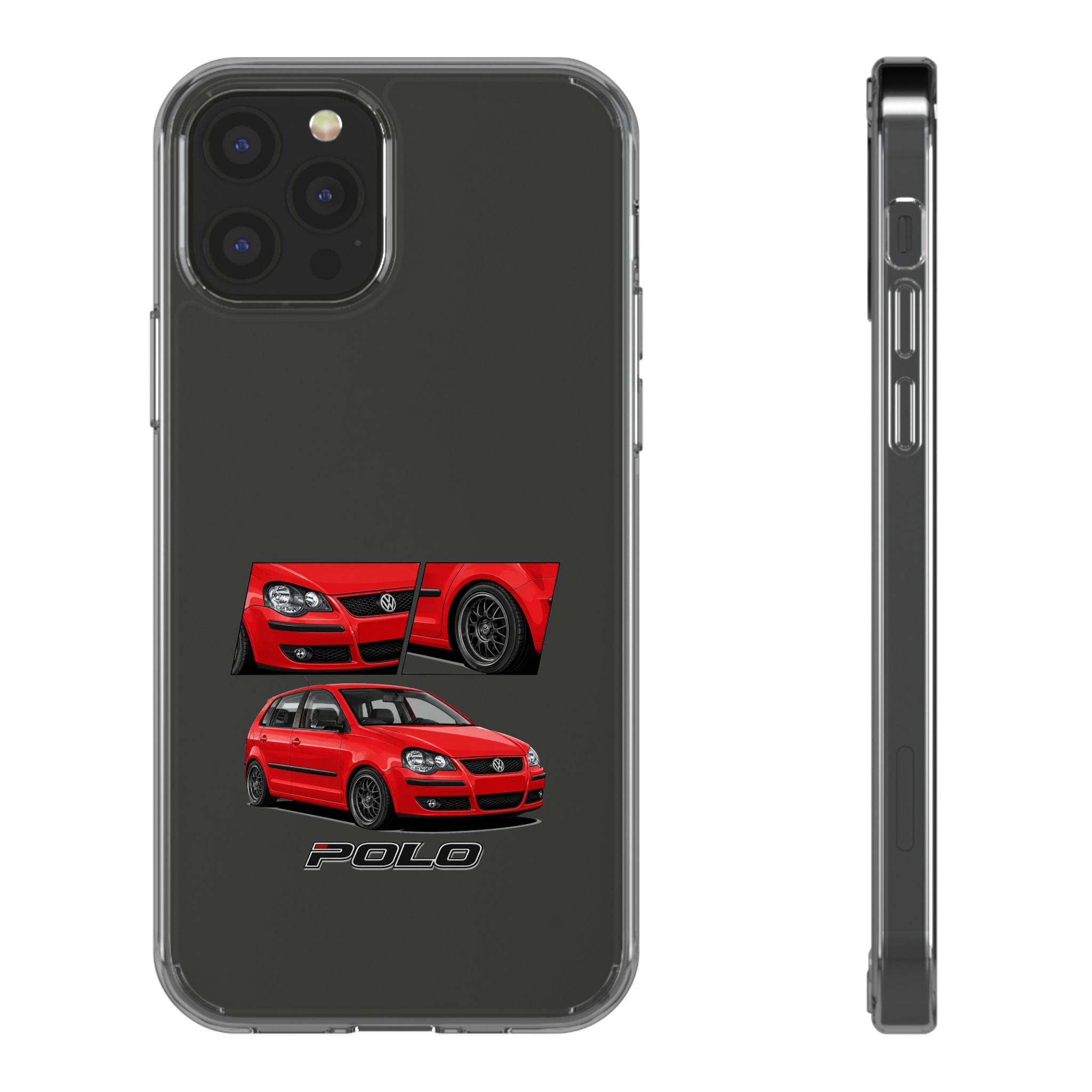 RED VW POLO PHONE CASES