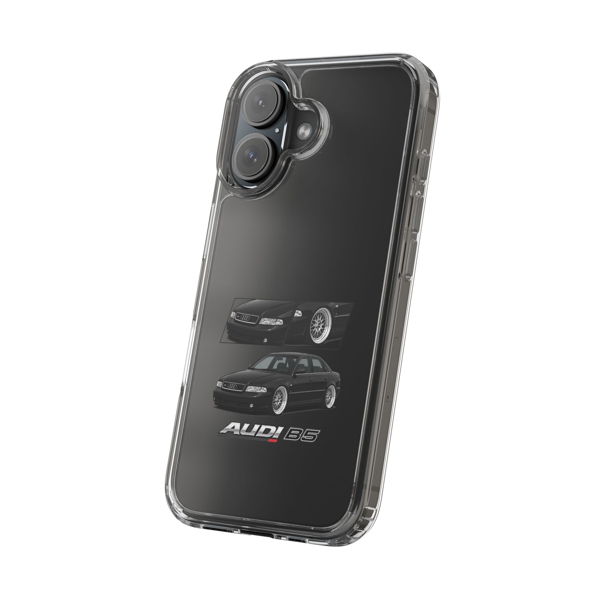 BLACK B5 AUDI A4 PHONE CASES