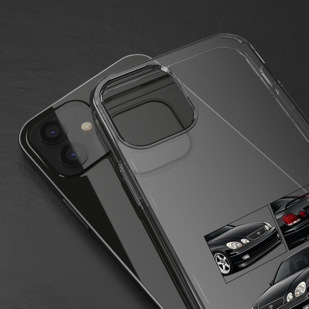 BLACK TOYOTA ARISTO PHONE CASES