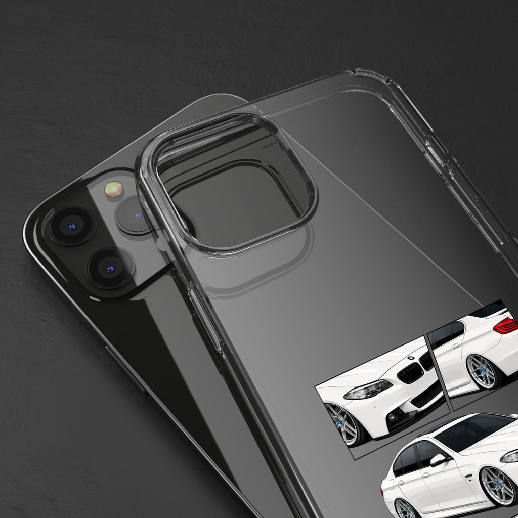 WHITE BMW F10 PHONE CASES