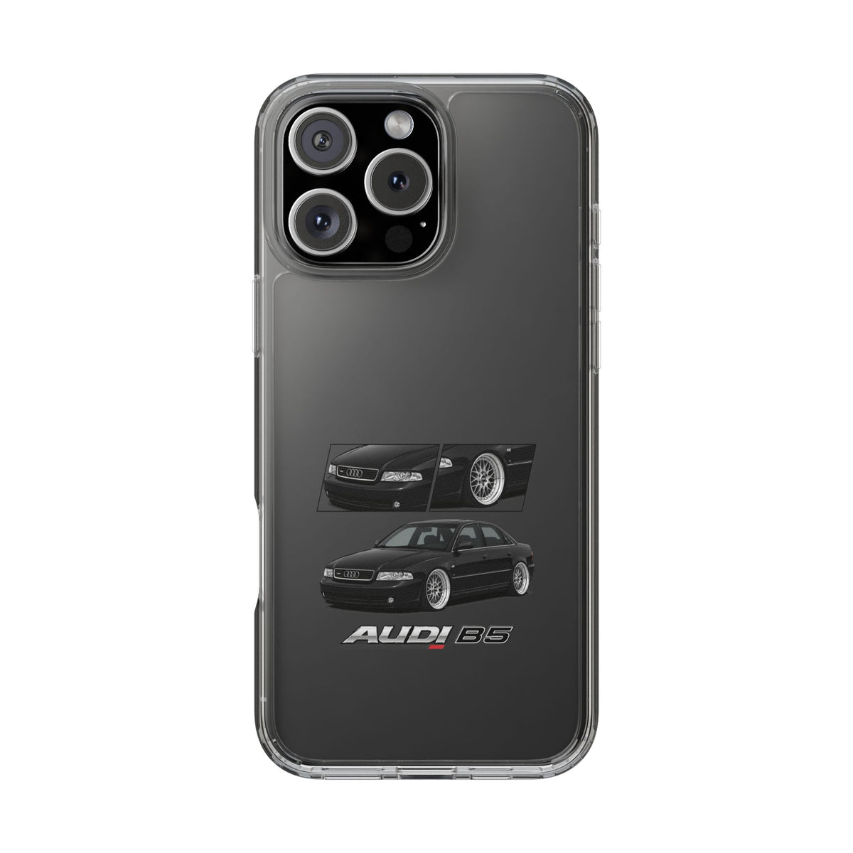 BLACK B5 AUDI A4 PHONE CASES