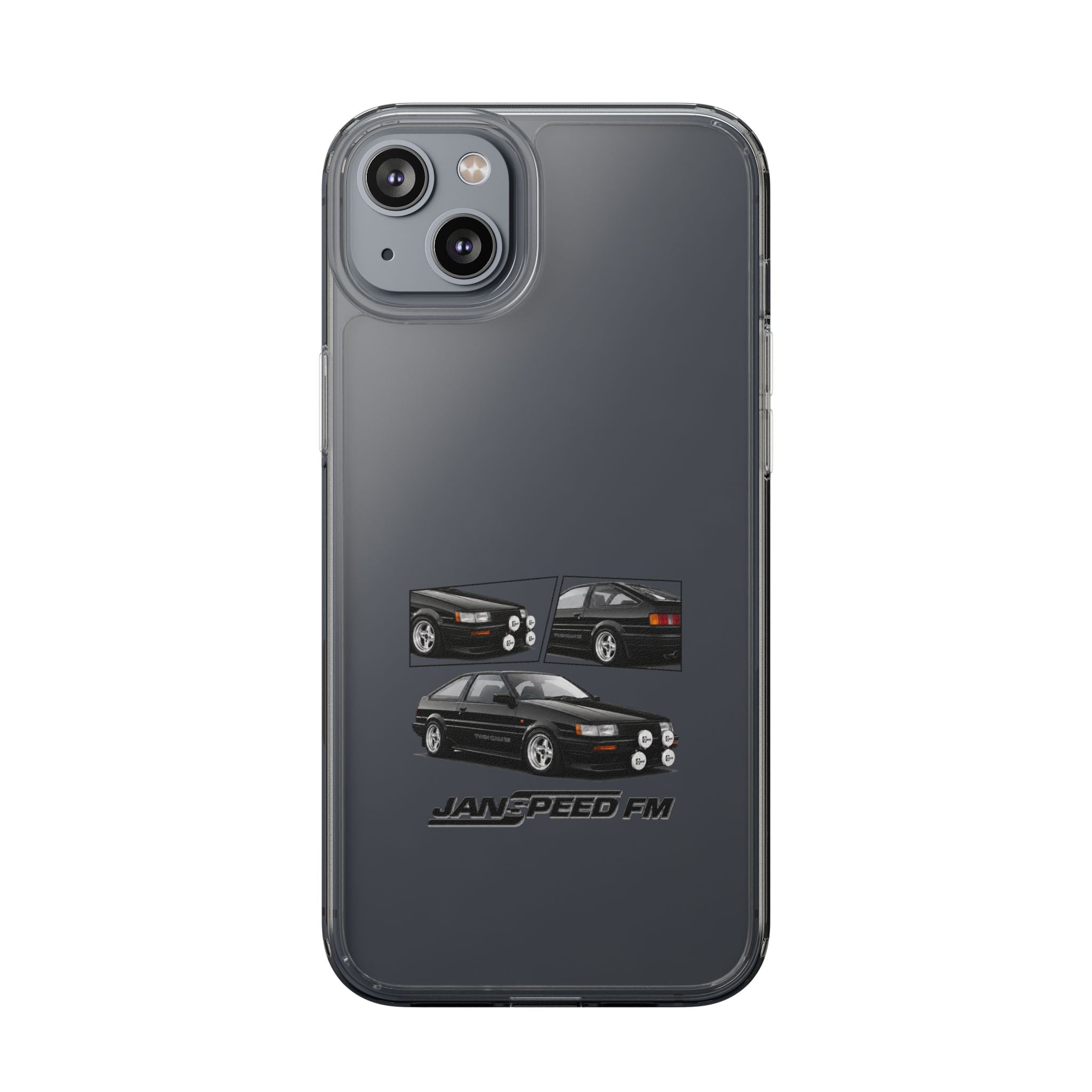 BLACK AE86 TWINCAM PHONE CASES