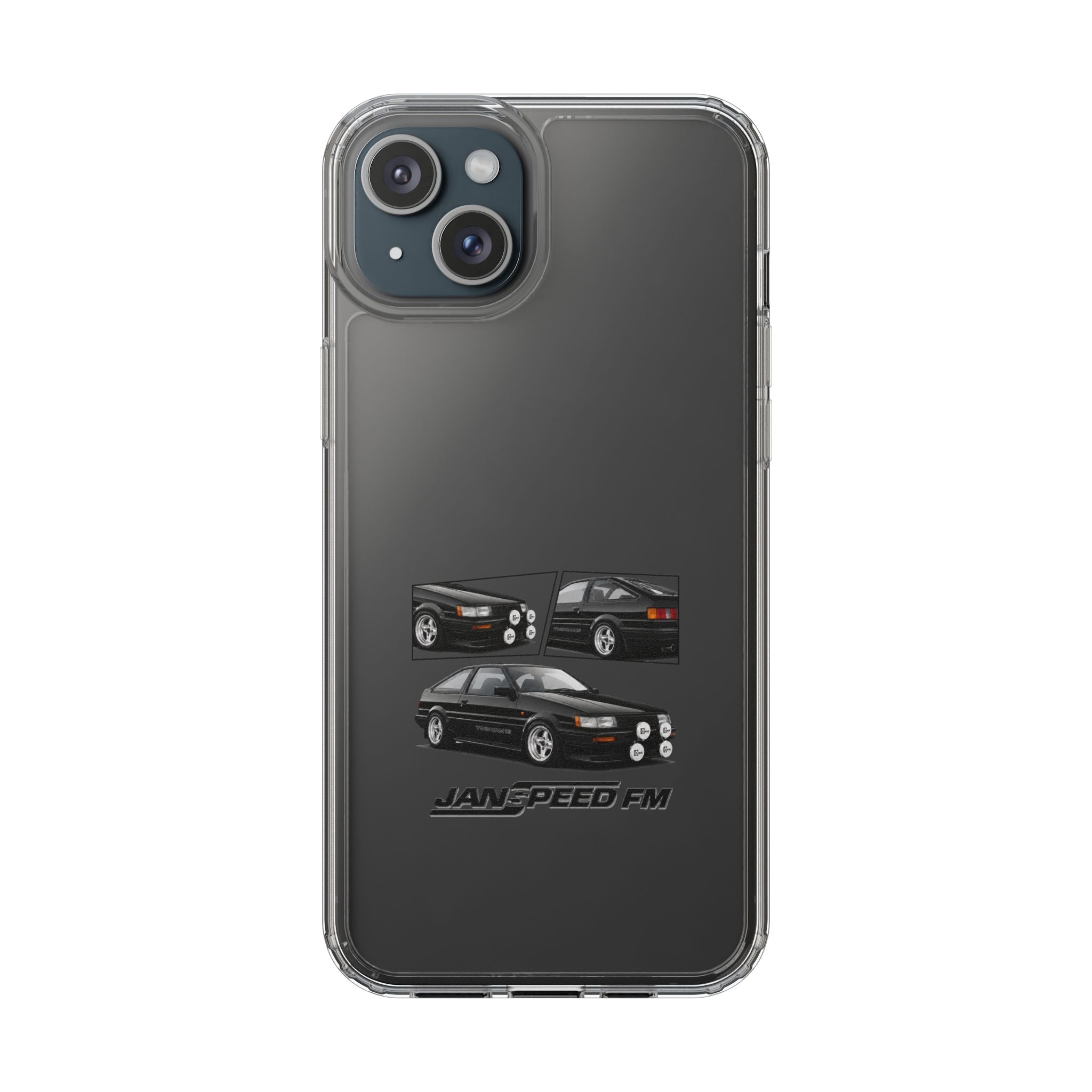 BLACK AE86 TWINCAM PHONE CASES