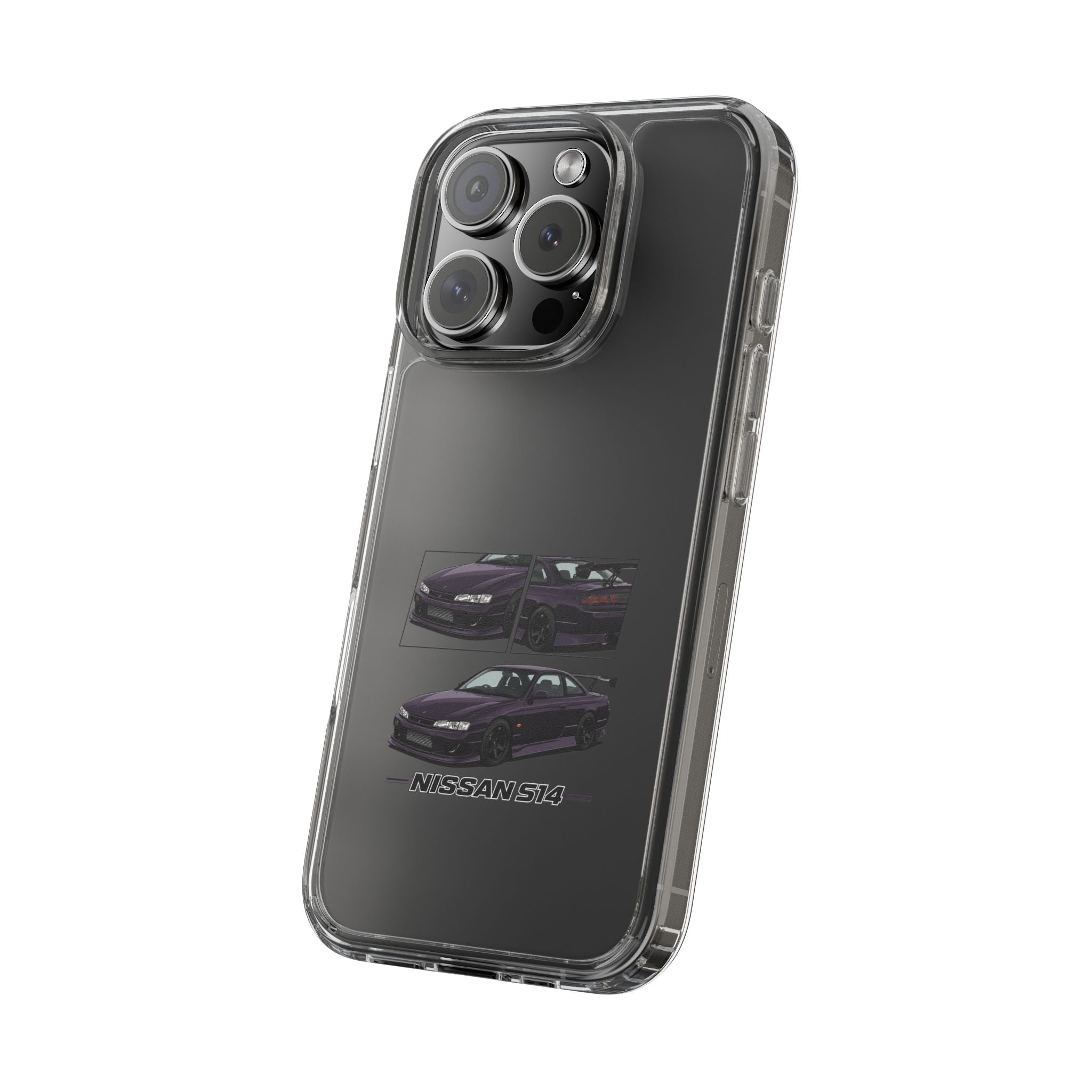 PURPLE NISSAN S14 PHONE CASES