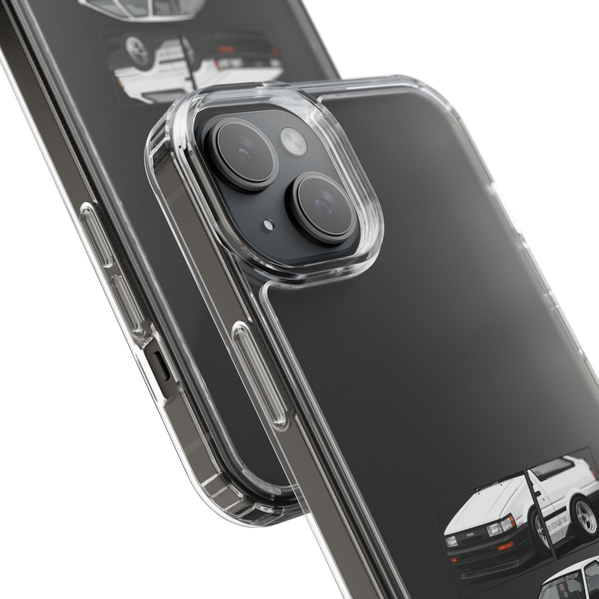 WHITE AE86 TWINCAM PHONE CASES