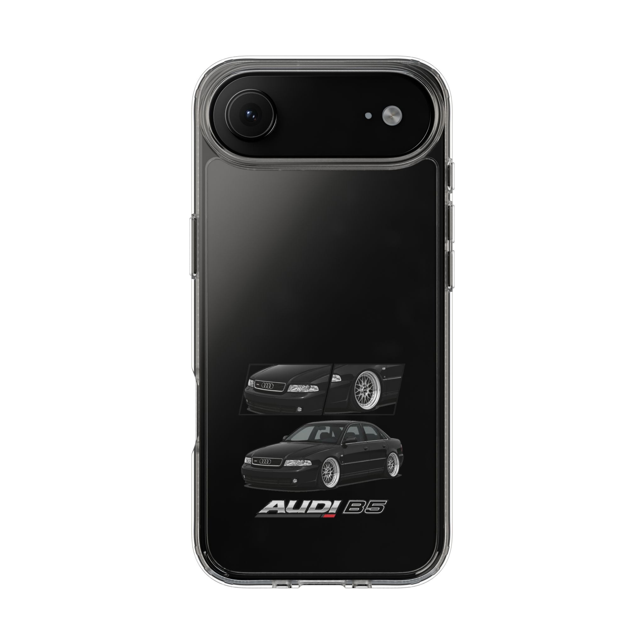 BLACK B5 AUDI A4 PHONE CASES