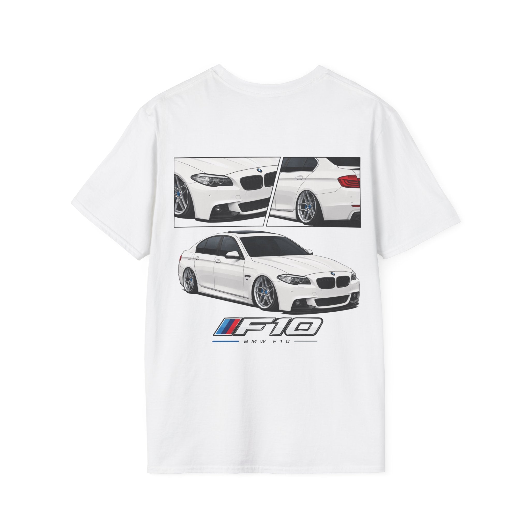 WHITE BMW F10 T-SHIRT