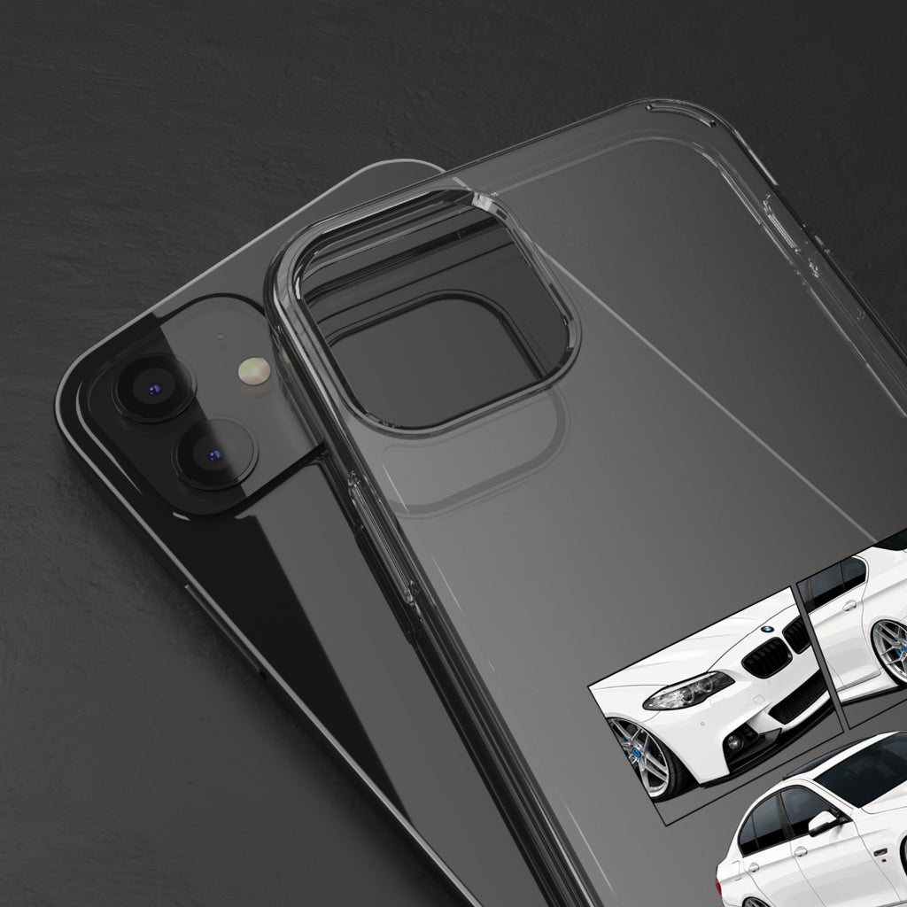 WHITE BMW F10 PHONE CASES