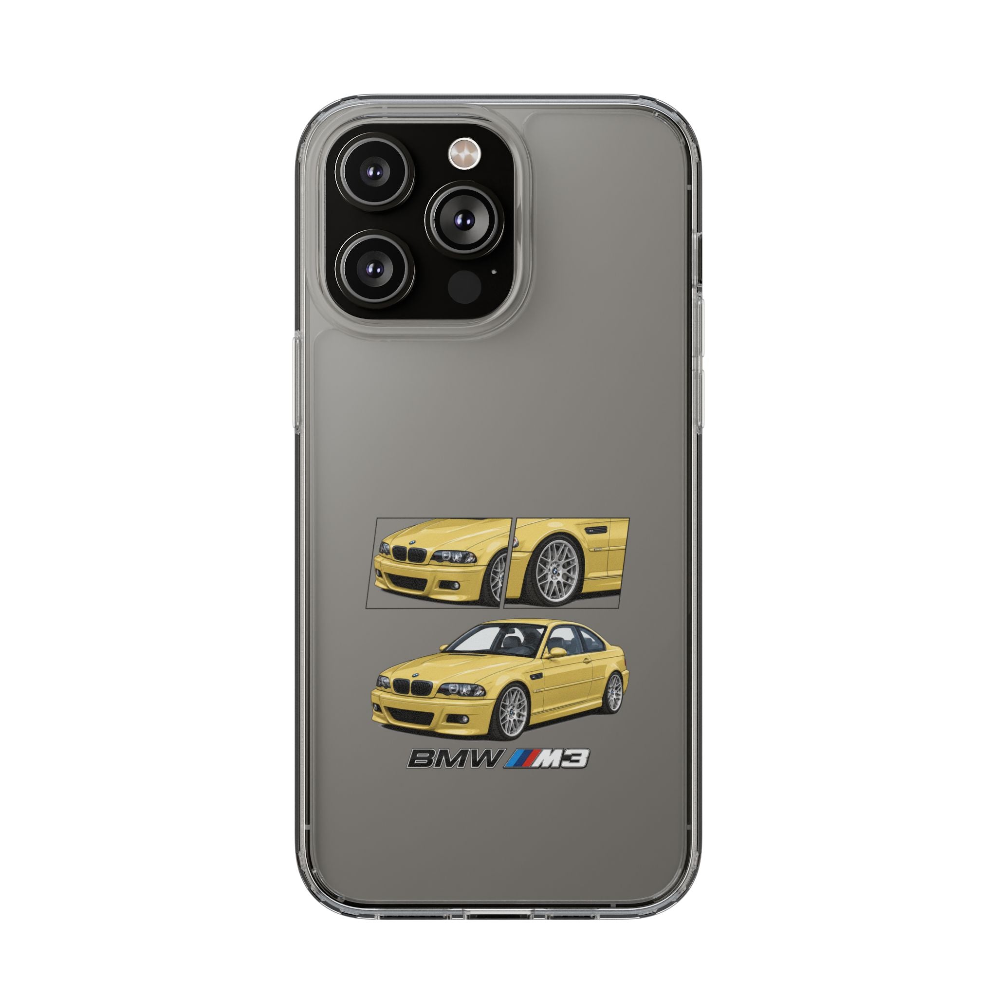 YELLOW BMW E46 PHONE CASES