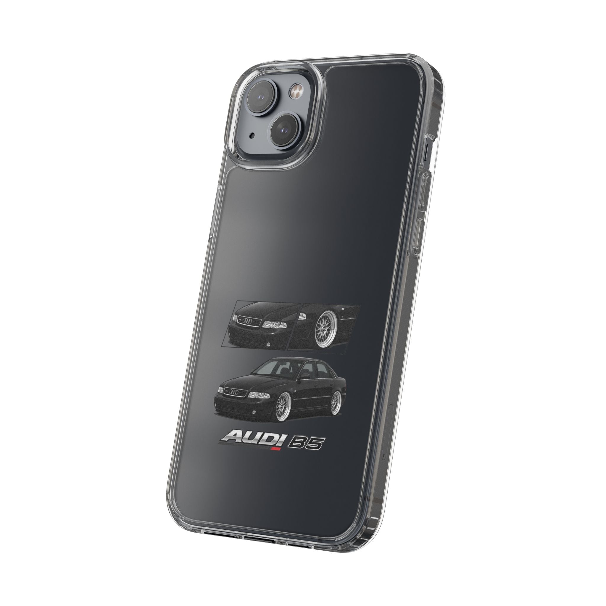 BLACK B5 AUDI A4 PHONE CASES