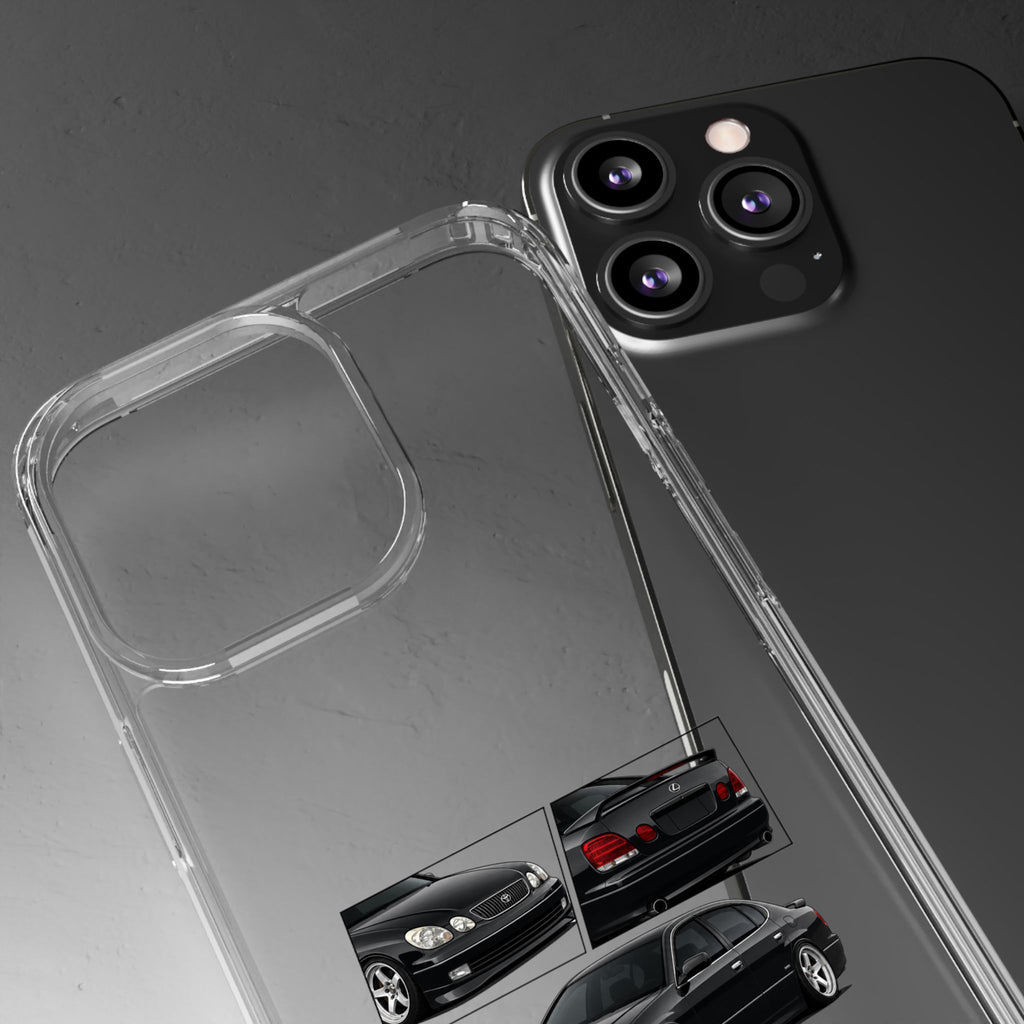 BLACK TOYOTA ARISTO PHONE CASES
