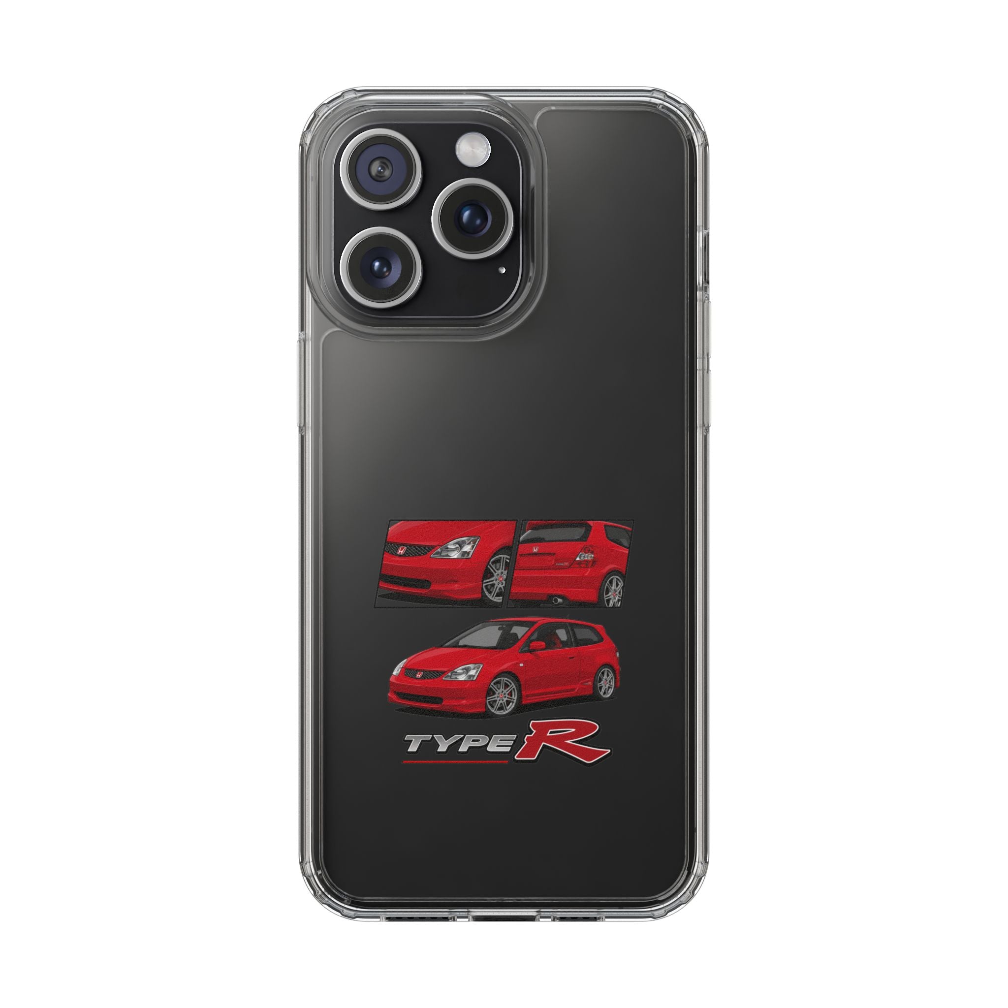 RED CIVIC TYPE R PHONE CASES