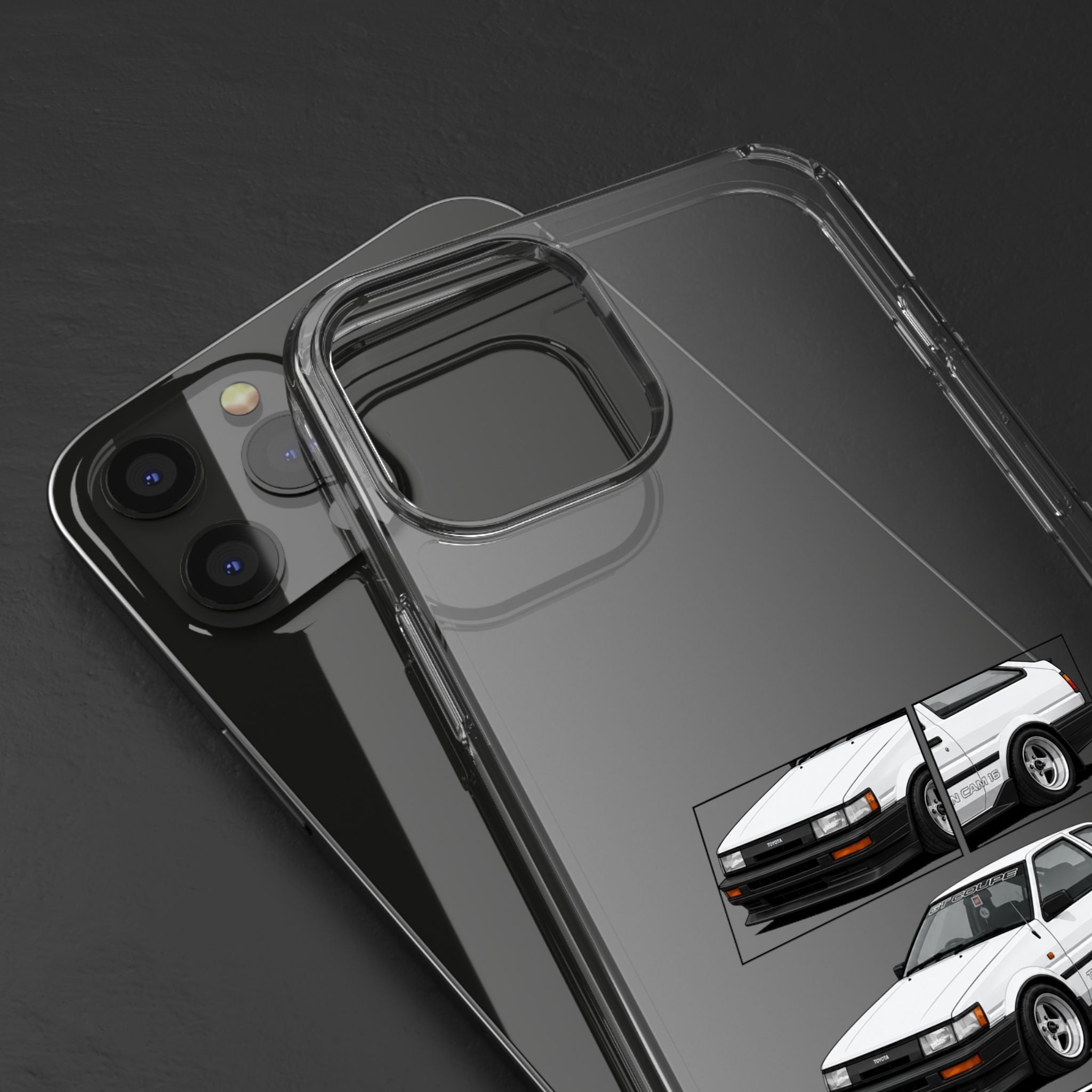 WHITE AE86 TWINCAM PHONE CASES