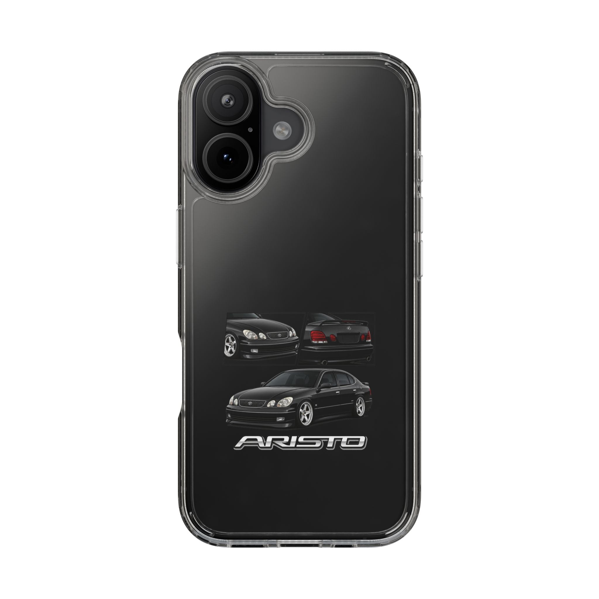 BLACK TOYOTA ARISTO PHONE CASES